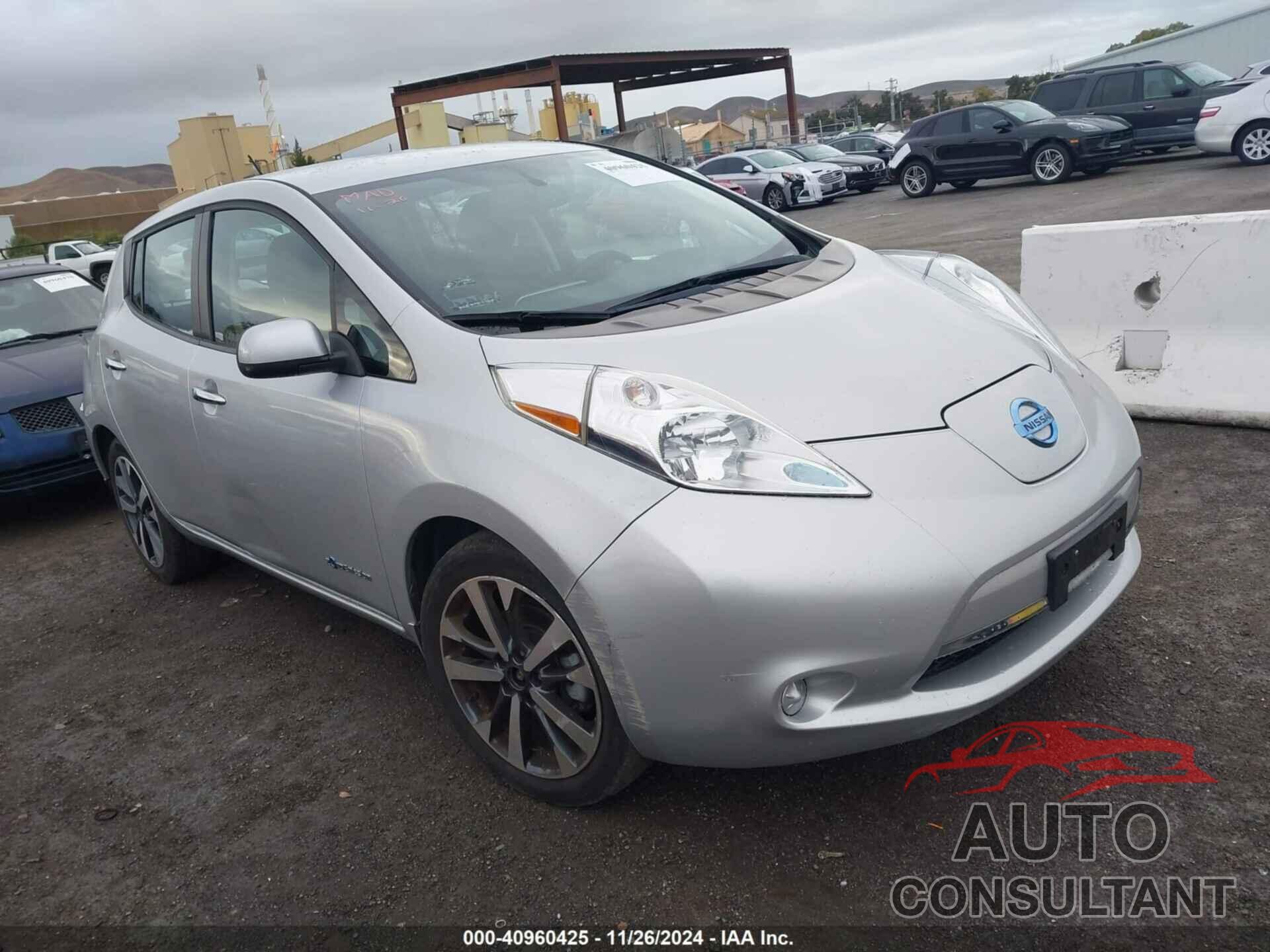 NISSAN LEAF 2016 - 1N4BZ0CPXGC314406