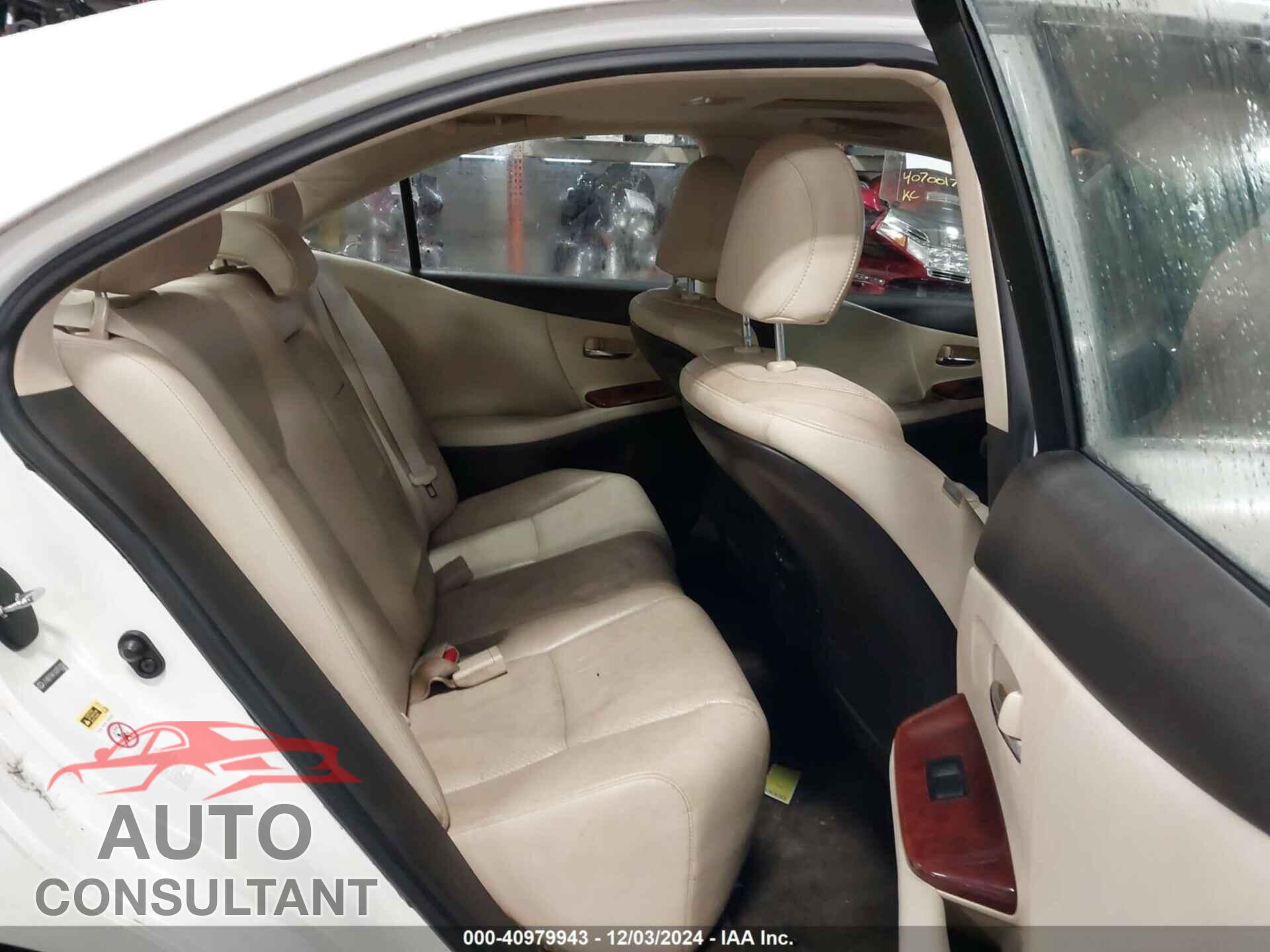 LEXUS HS 250H 2010 - JTHBB1BA1A2010359