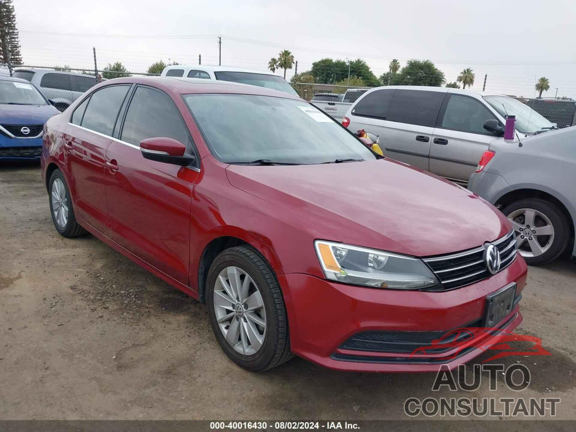 VOLKSWAGEN JETTA 2016 - 3VWD67AJ3GM316240