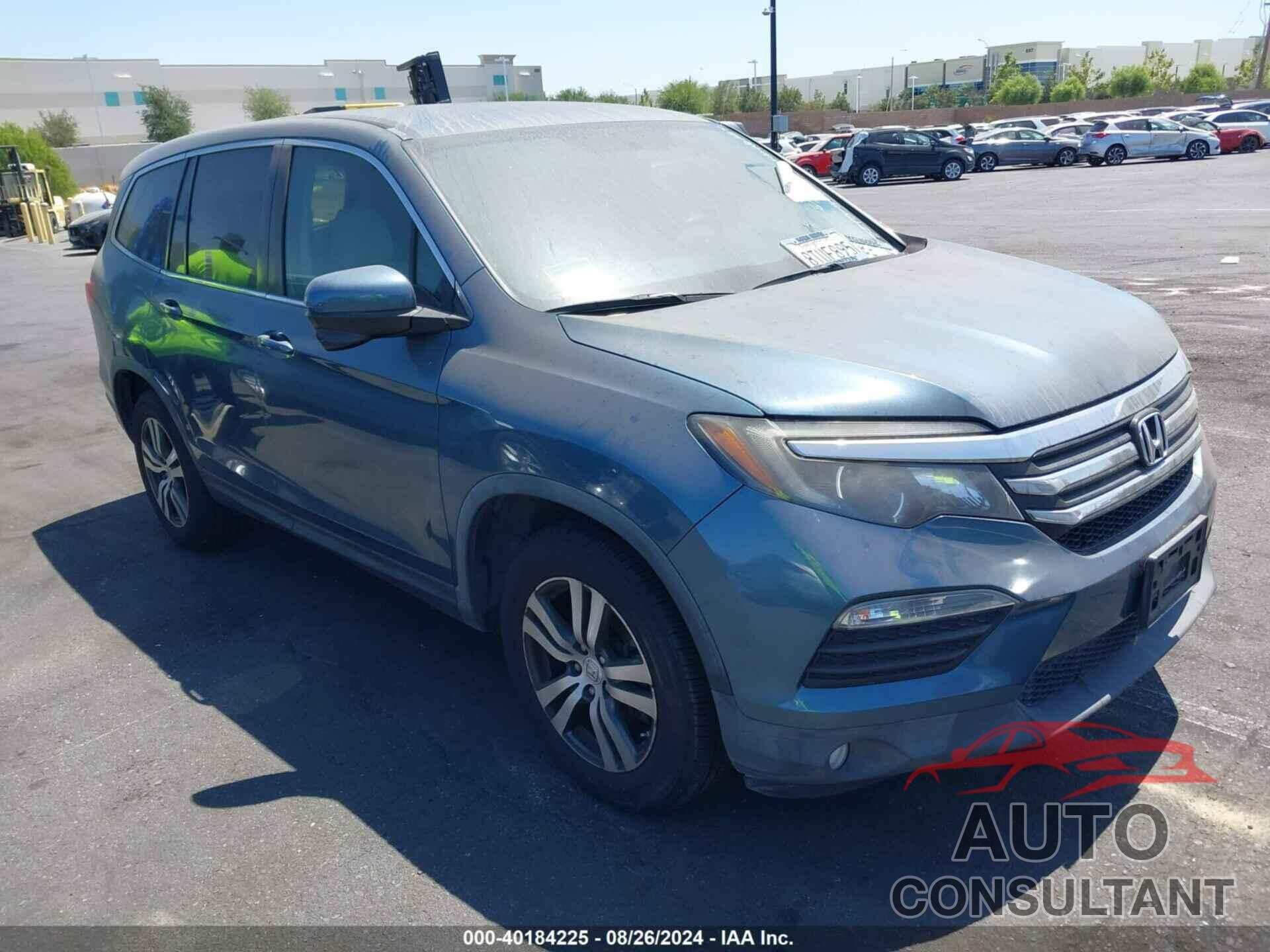 HONDA PILOT 2016 - 5FNYF6H37GB122868