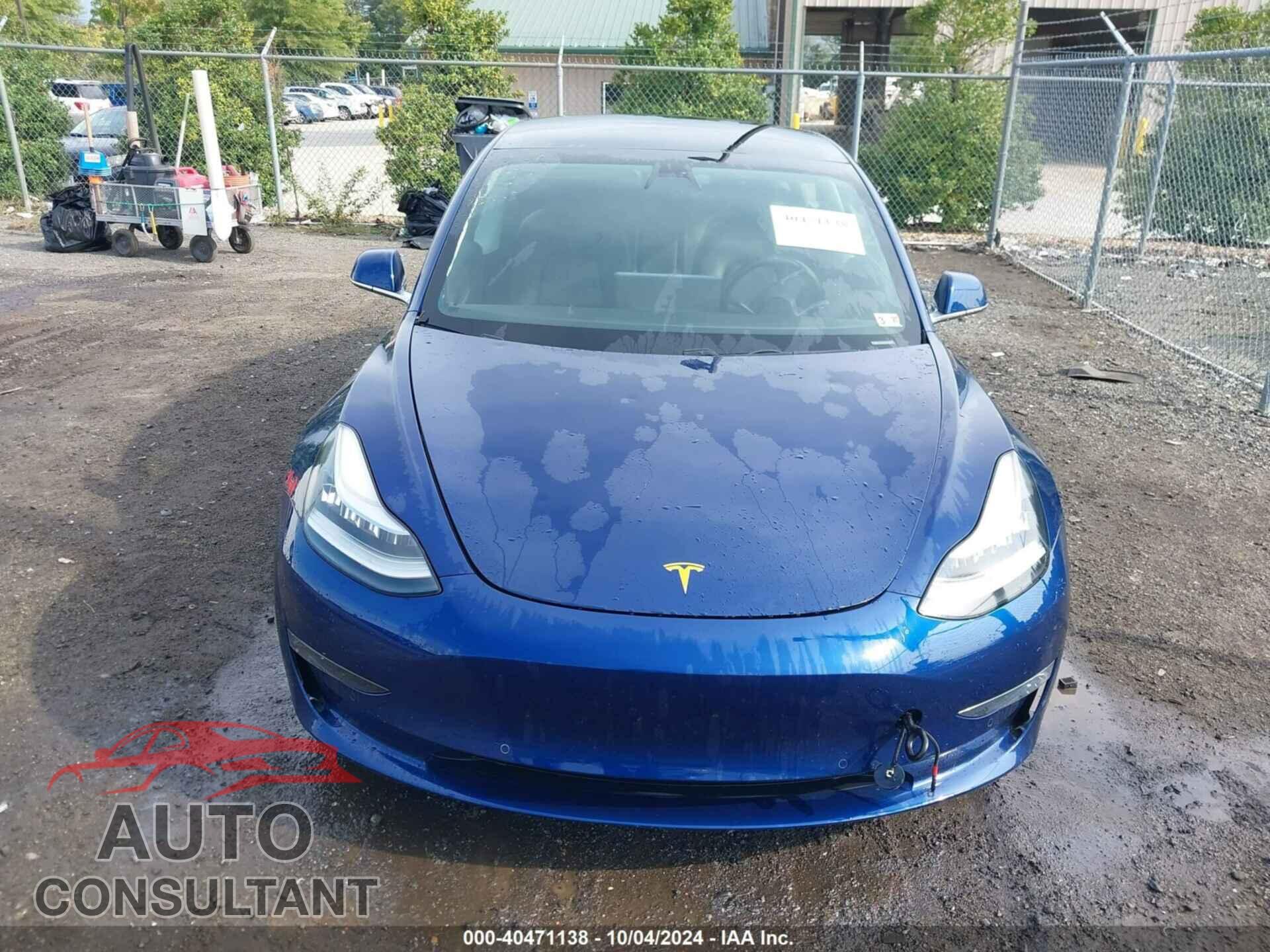 TESLA MODEL 3 2019 - 5YJ3E1EA4KF309349