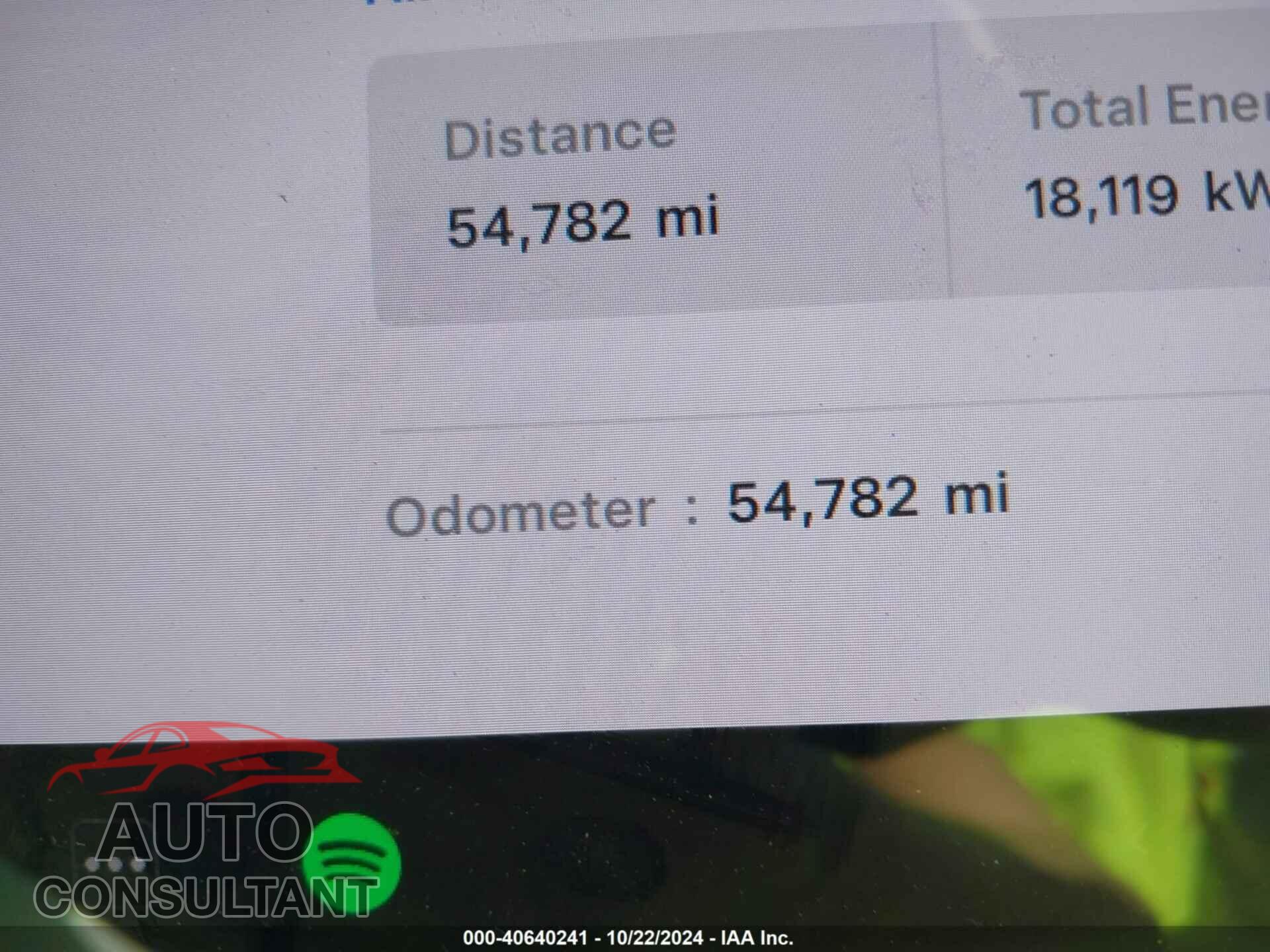 TESLA MODEL 3 2018 - 5YJ3E1EB5JF096595