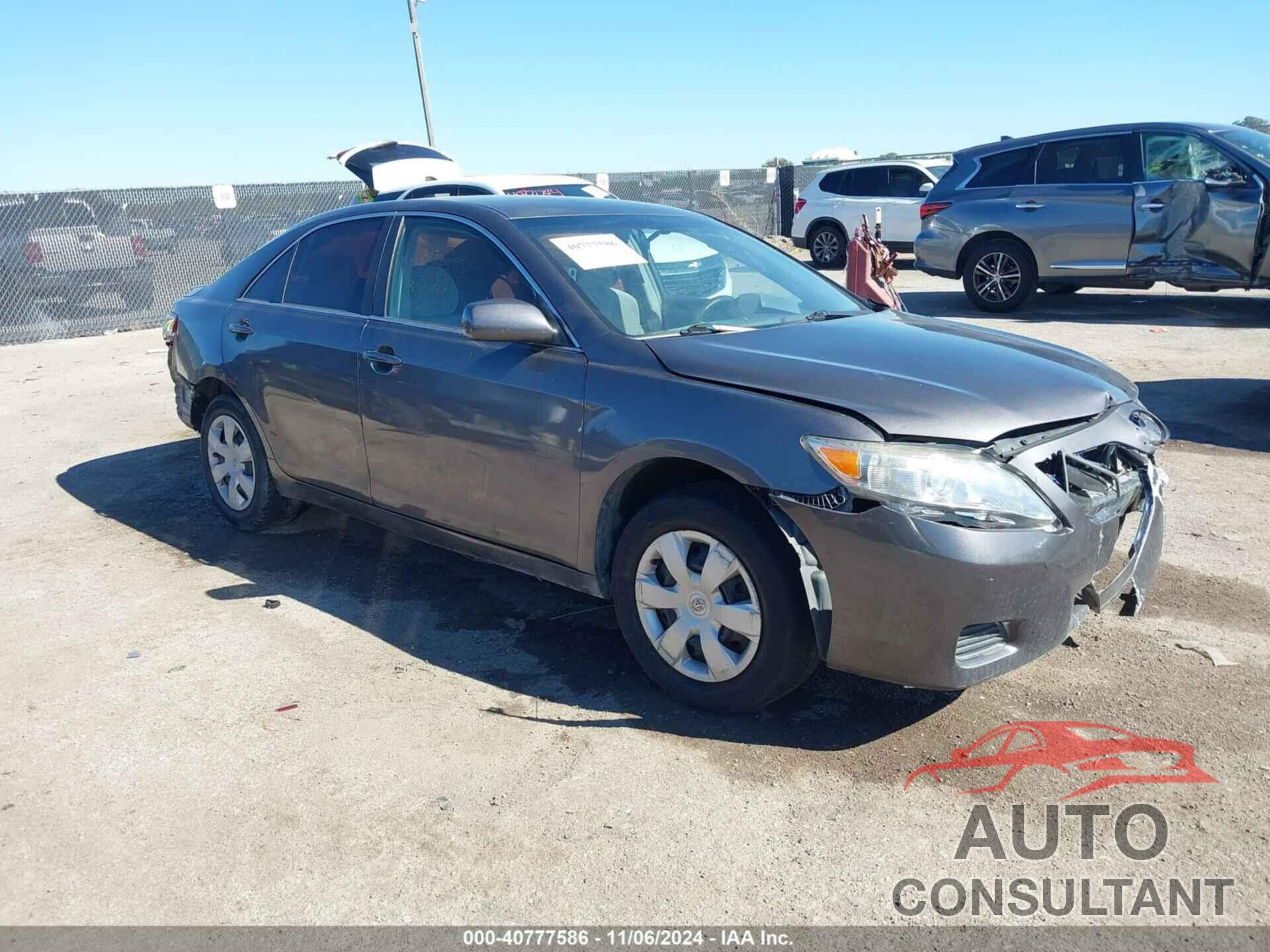 TOYOTA CAMRY 2011 - 4T4BF3EK0BR172142