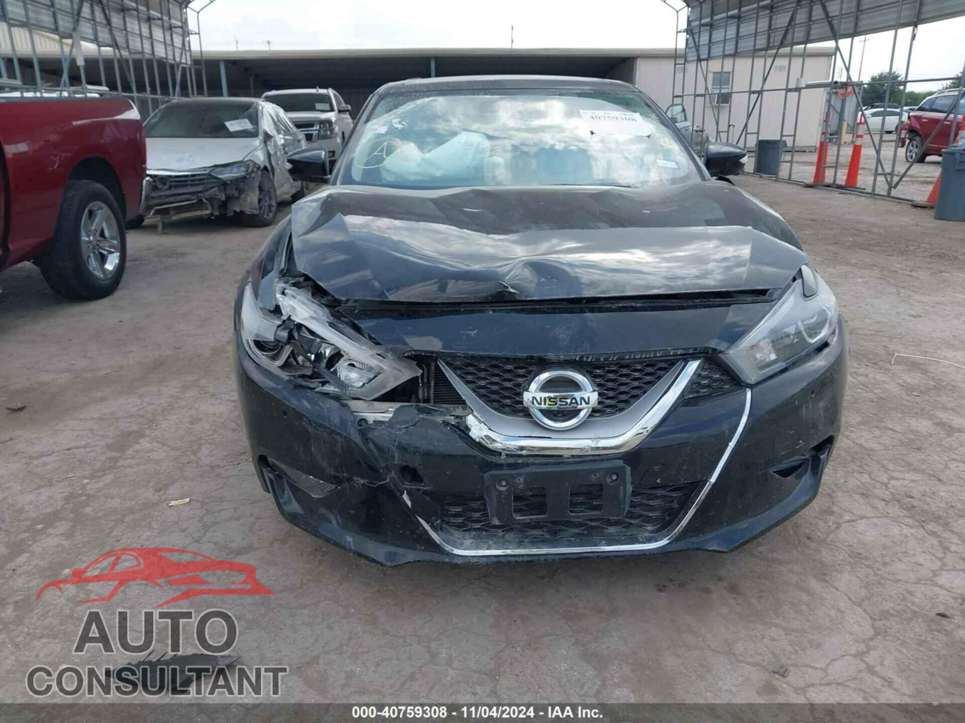 NISSAN MAXIMA 2017 - 1N4AA6AP1HC361205