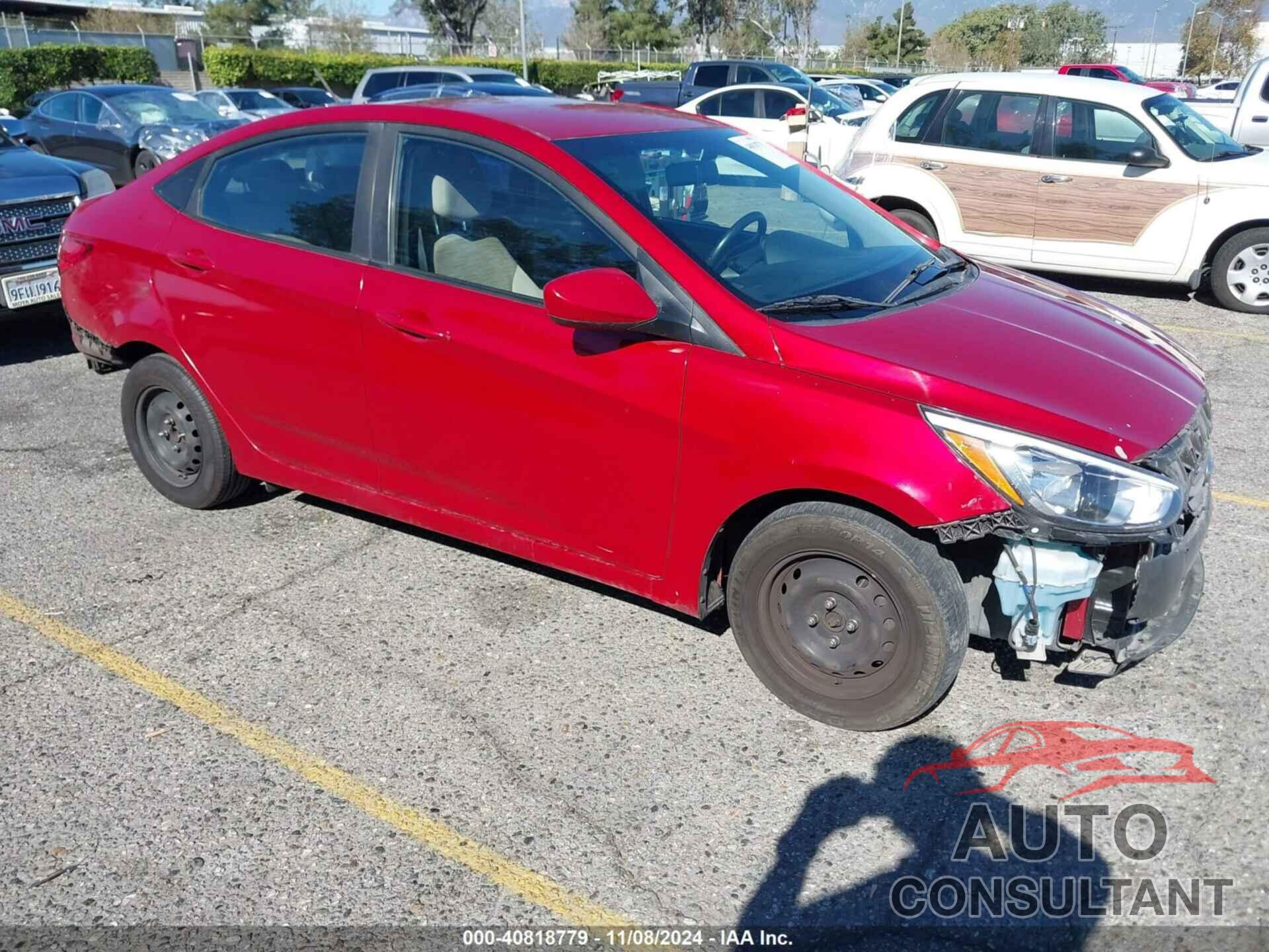 HYUNDAI ACCENT 2017 - KMHCT4AE7HU378659