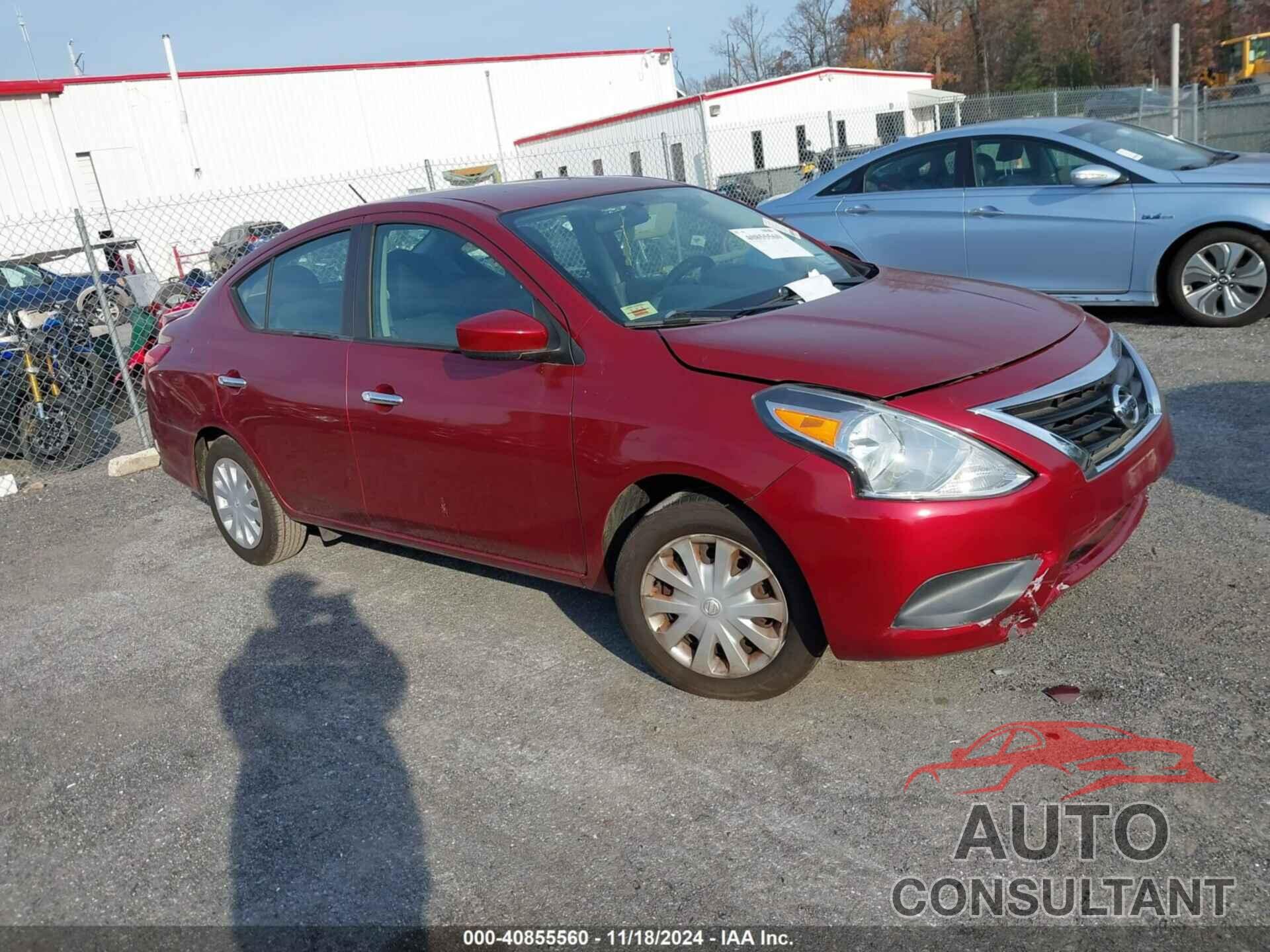 NISSAN VERSA 2019 - 3N1CN7AP5KL870273