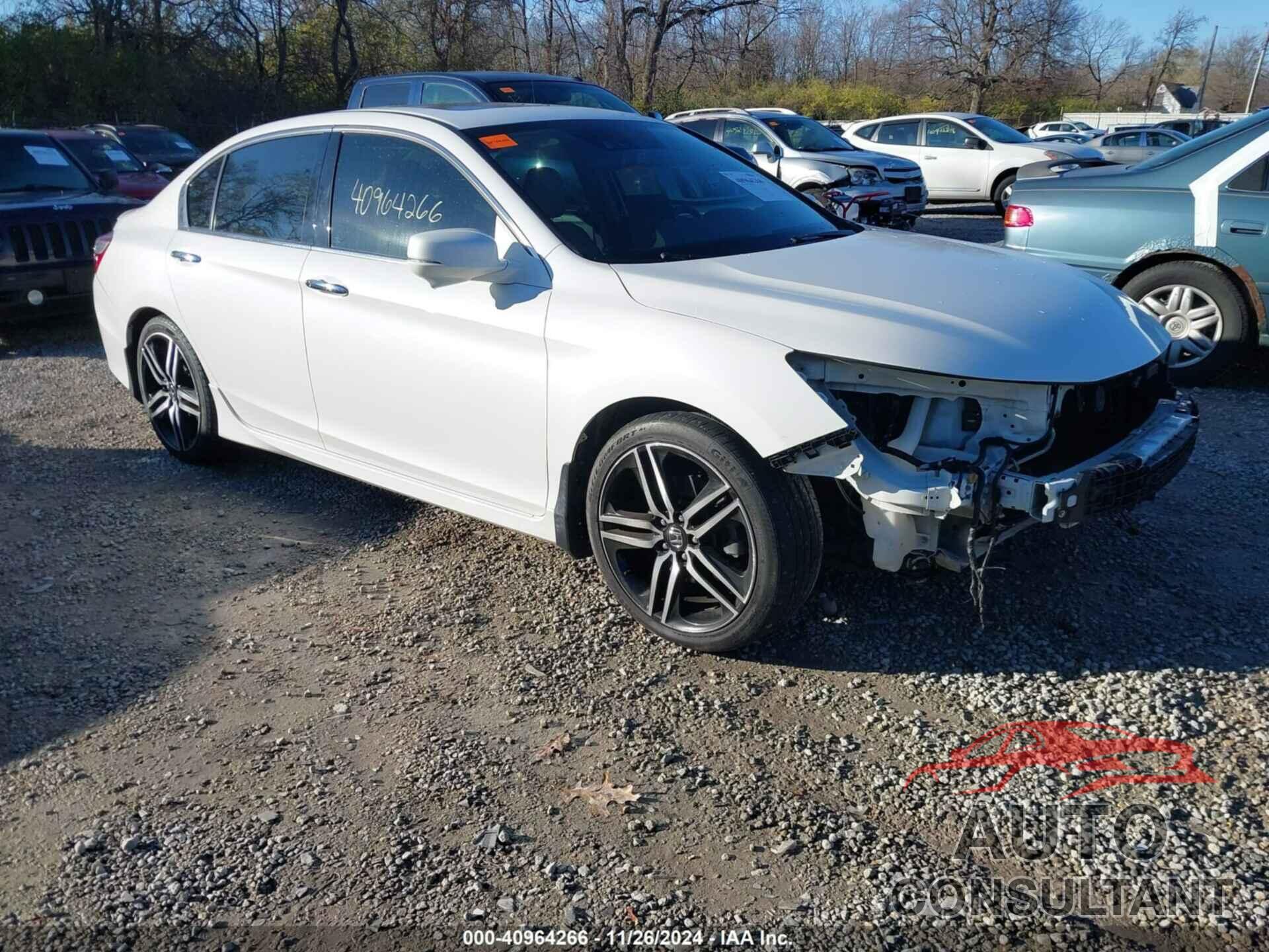 HONDA ACCORD 2017 - 1HGCR3F91HA033073