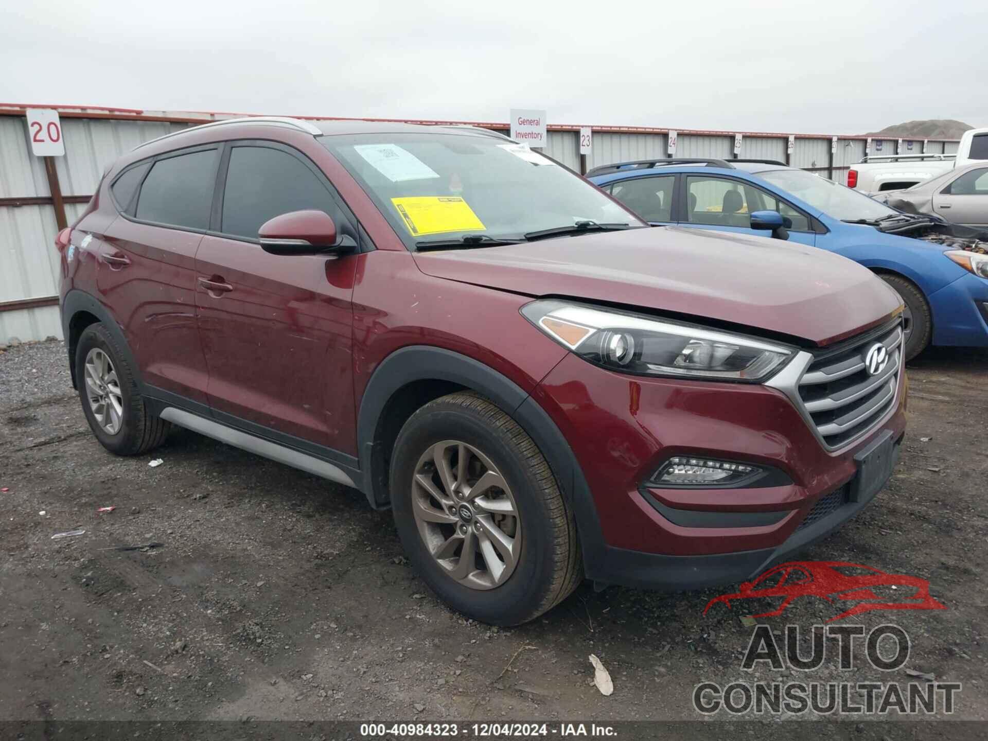 HYUNDAI TUCSON 2017 - KM8J3CA43HU421435