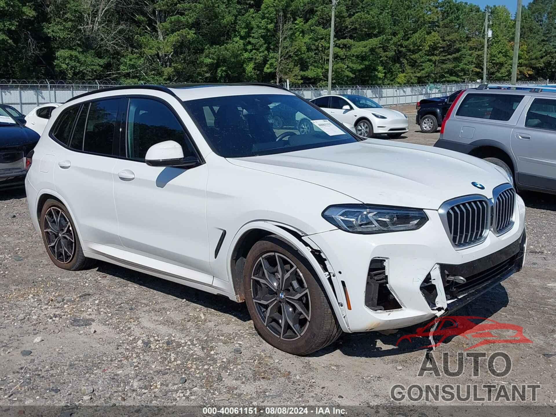 BMW X3 2024 - 5UX53DP09R9U60629