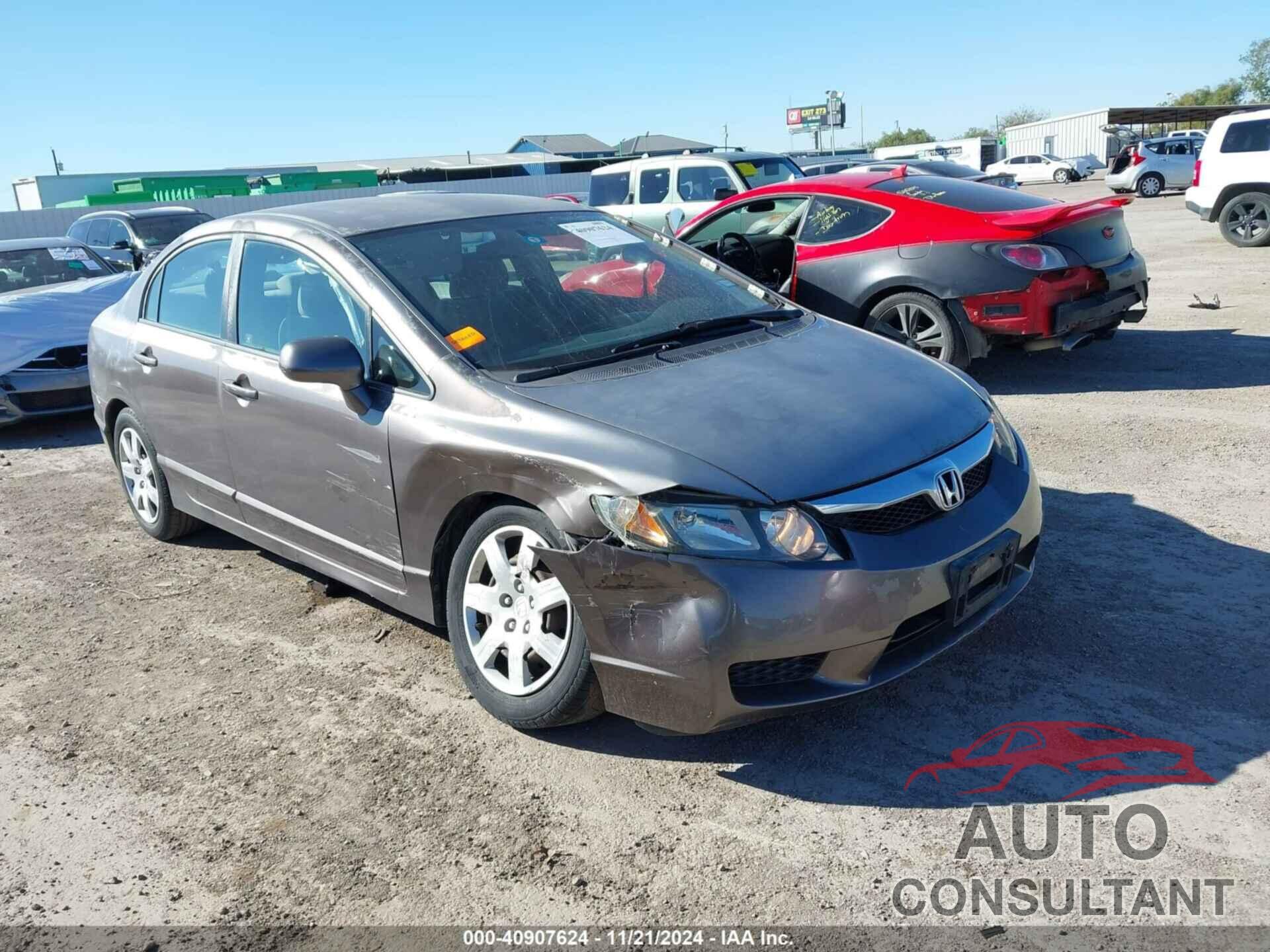 HONDA CIVIC 2010 - 2HGFA1F53AH536679