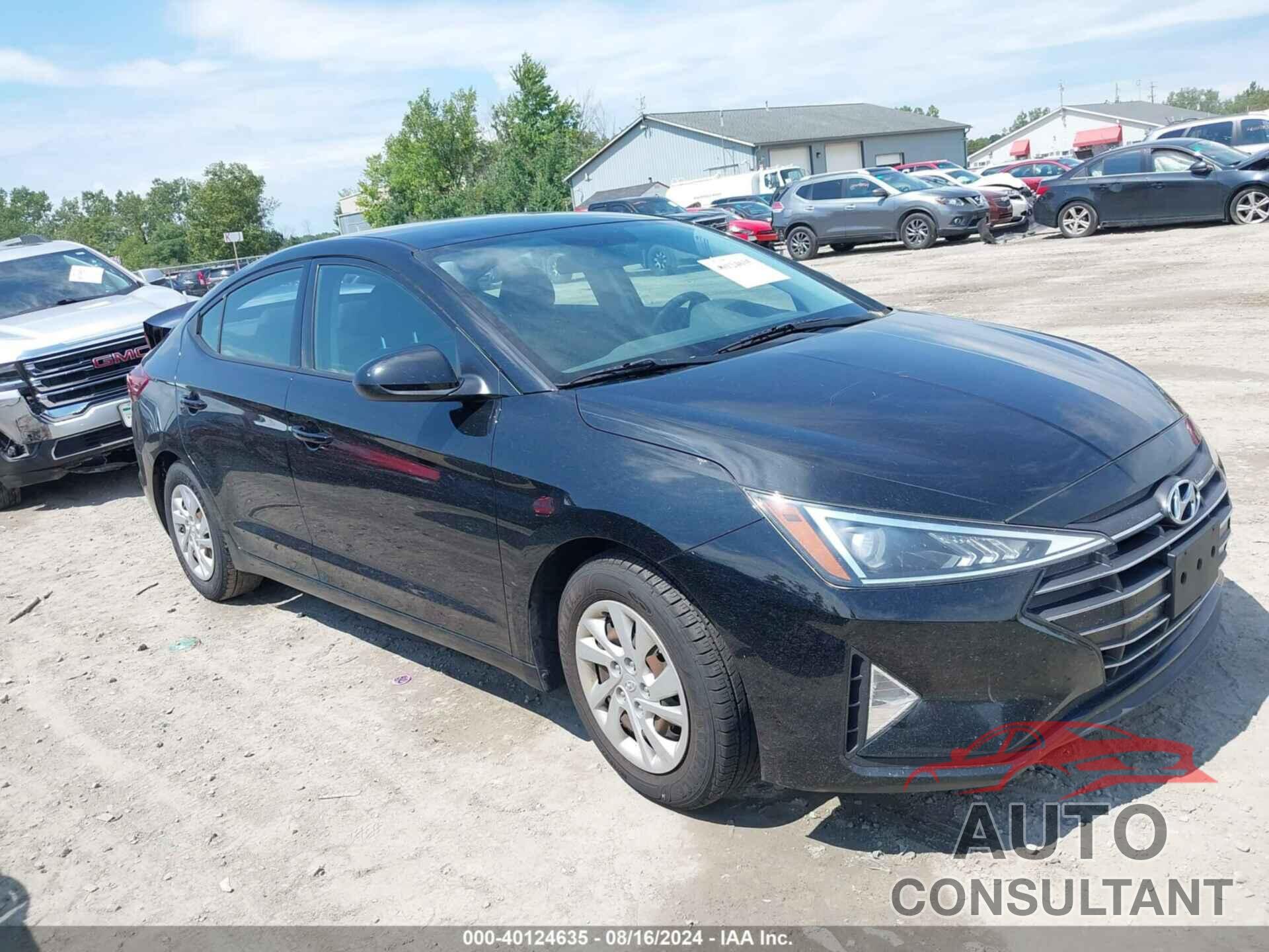 HYUNDAI ELANTRA 2019 - 5NPD74LF1KH445972