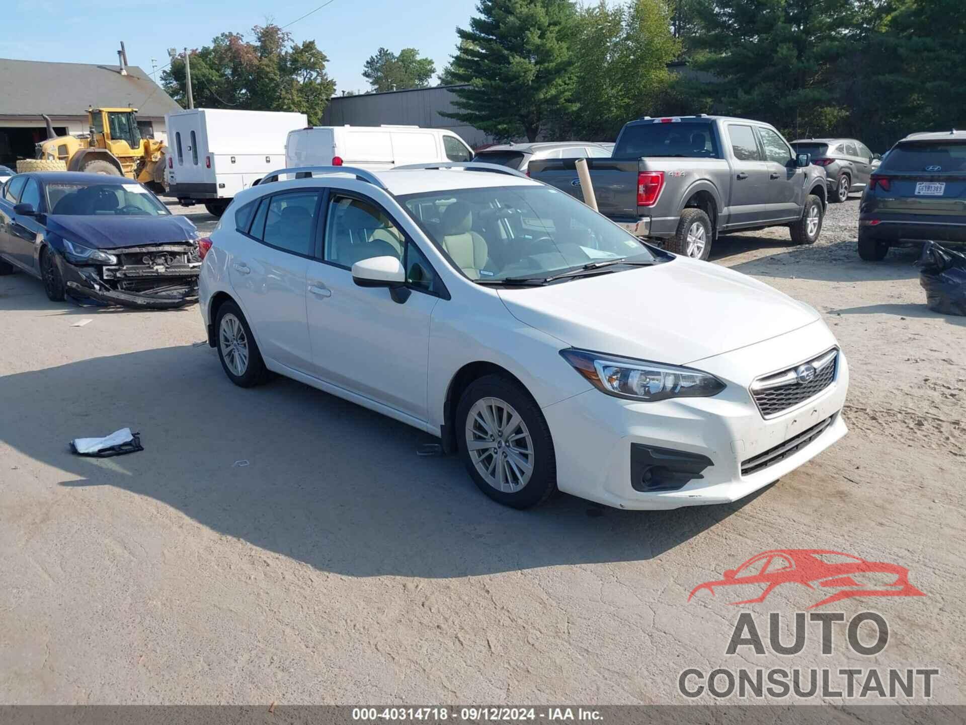 SUBARU IMPREZA 2017 - 4S3GTAB62H3701016