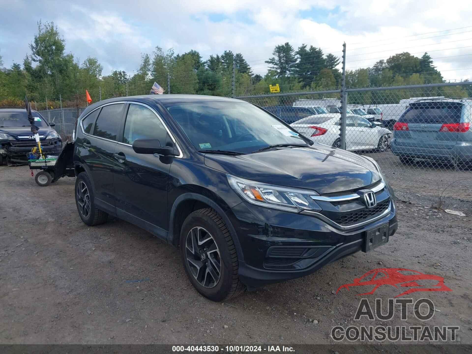 HONDA CR-V 2016 - 5J6RM4H4XGL117159