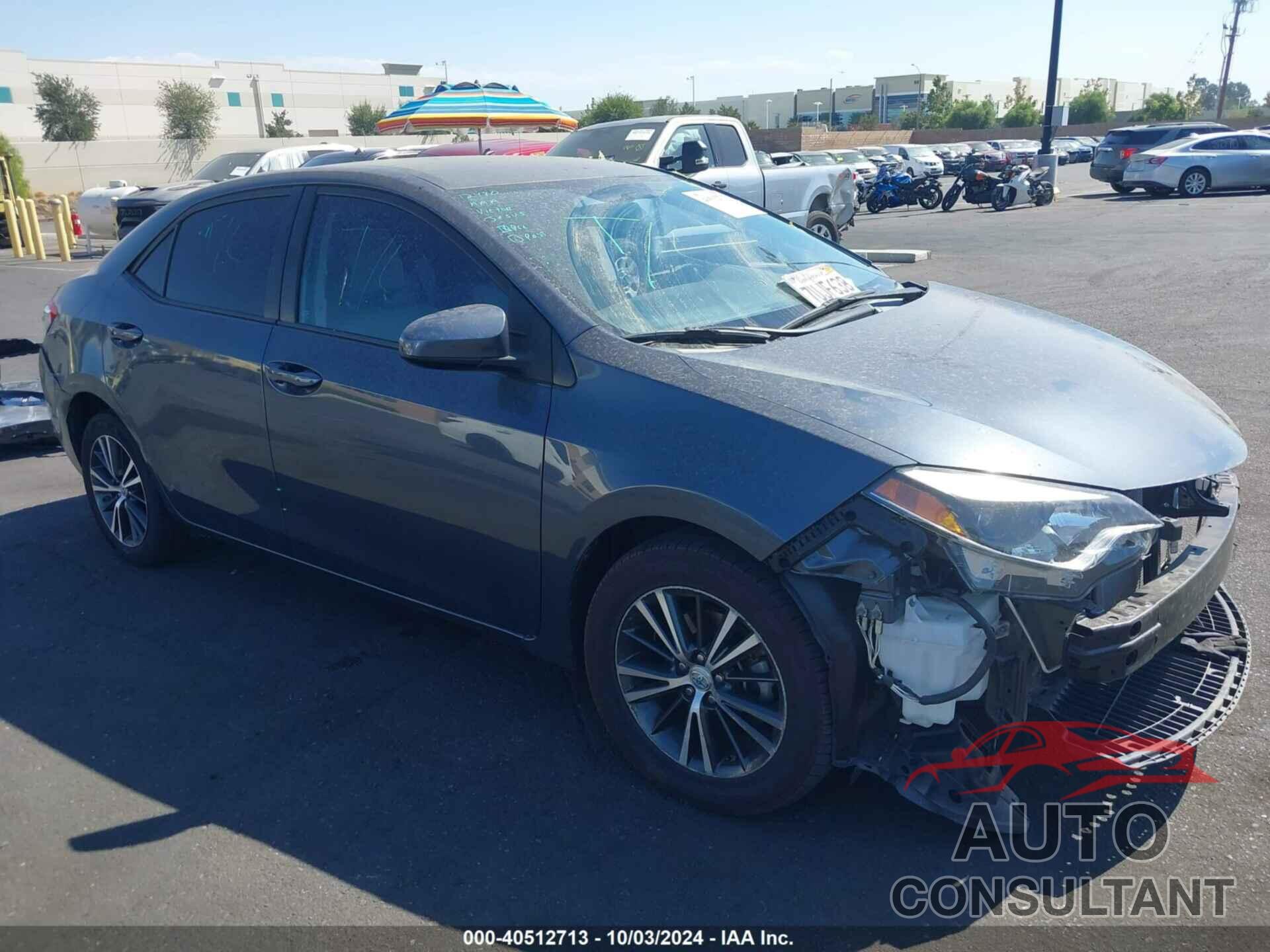 TOYOTA COROLLA 2016 - 5YFBURHE2GP563262