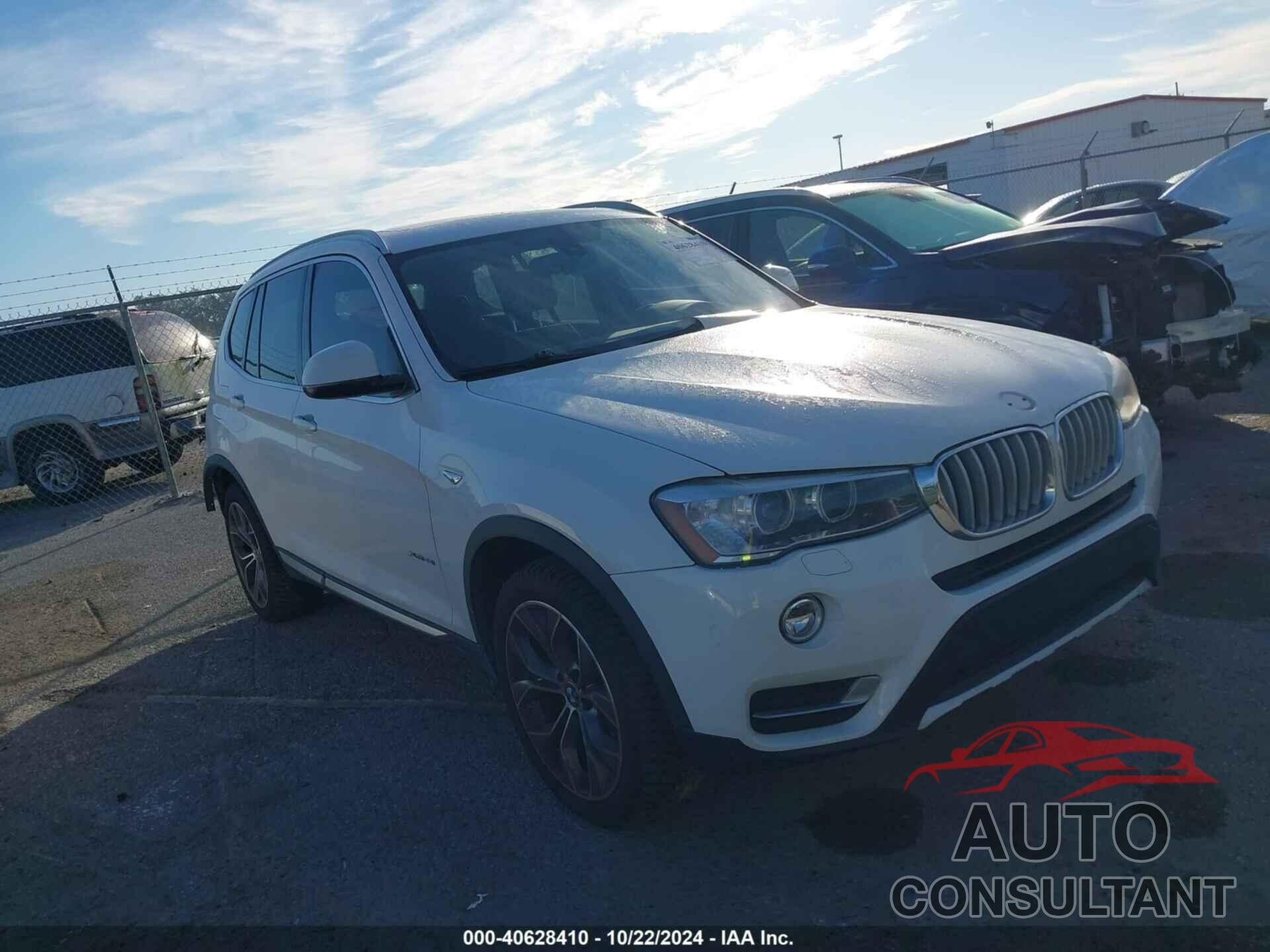 BMW X3 2016 - 5UXWX9C55G0D85116