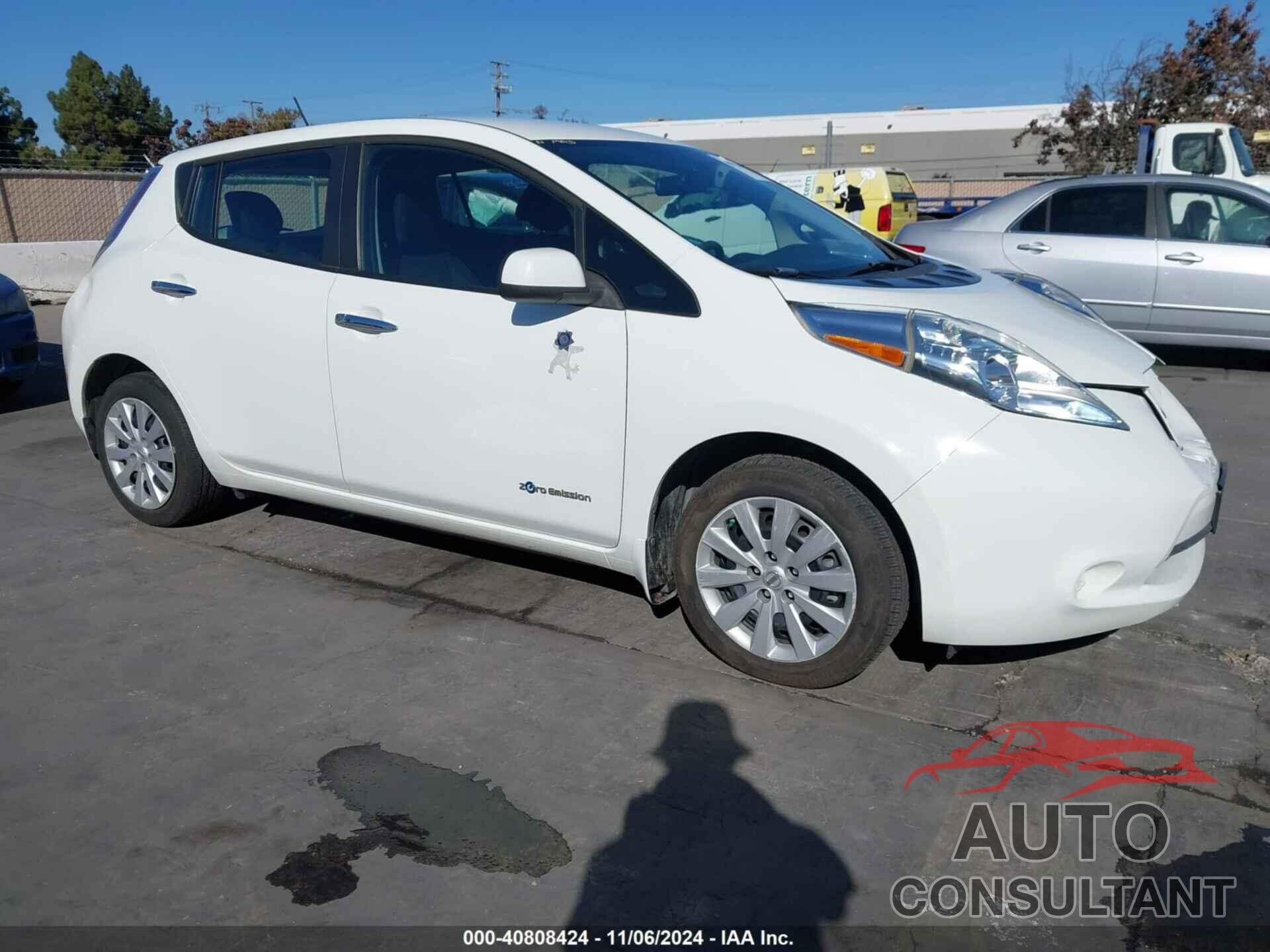 NISSAN LEAF 2016 - 1N4BZ0CP8GC314243