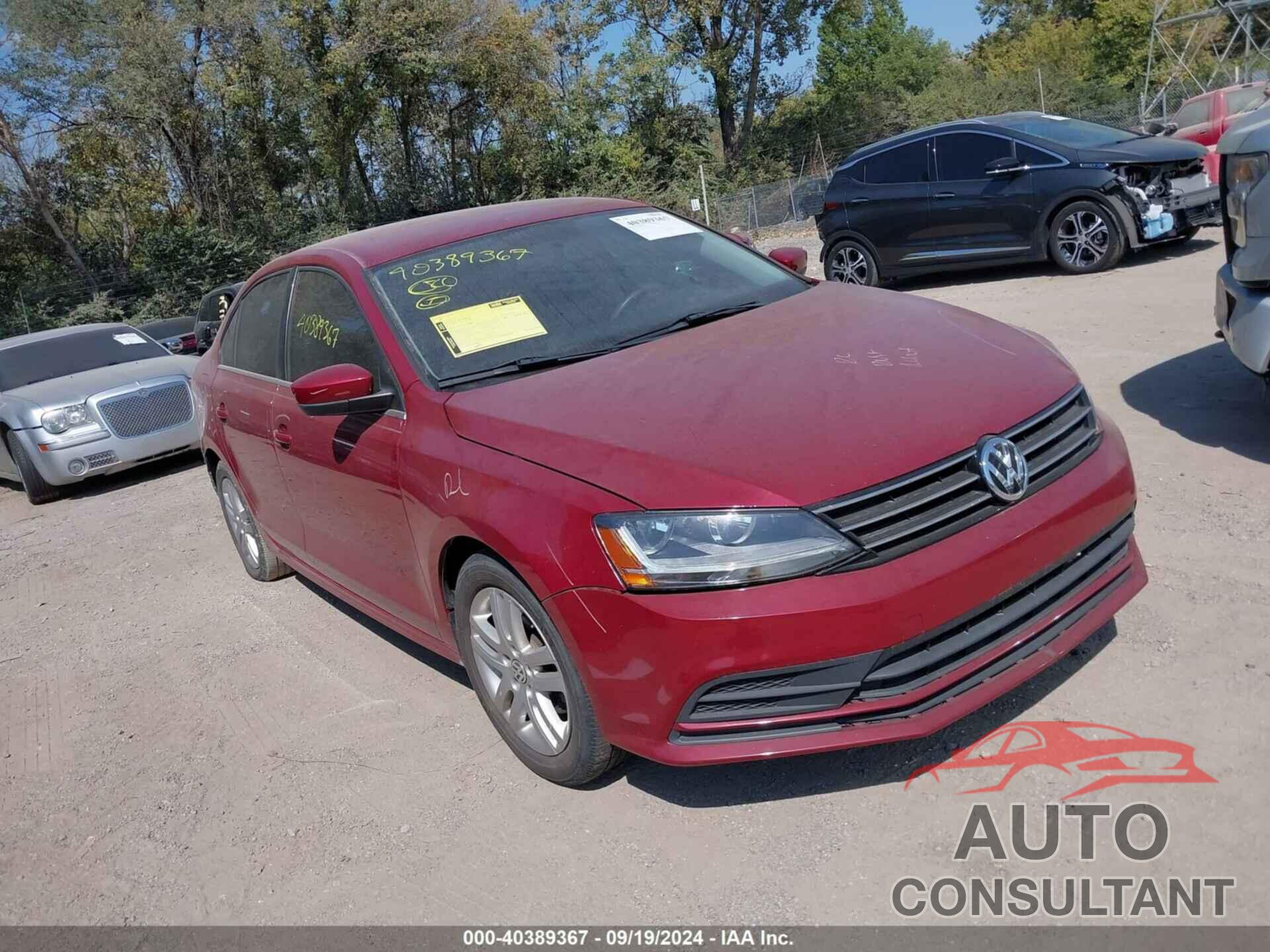 VOLKSWAGEN JETTA 2017 - 3VW2B7AJ3HM256609