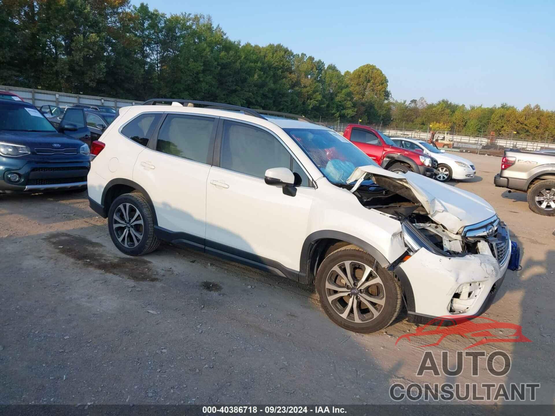 SUBARU FORESTER 2019 - JF2SKAUC7KH459836