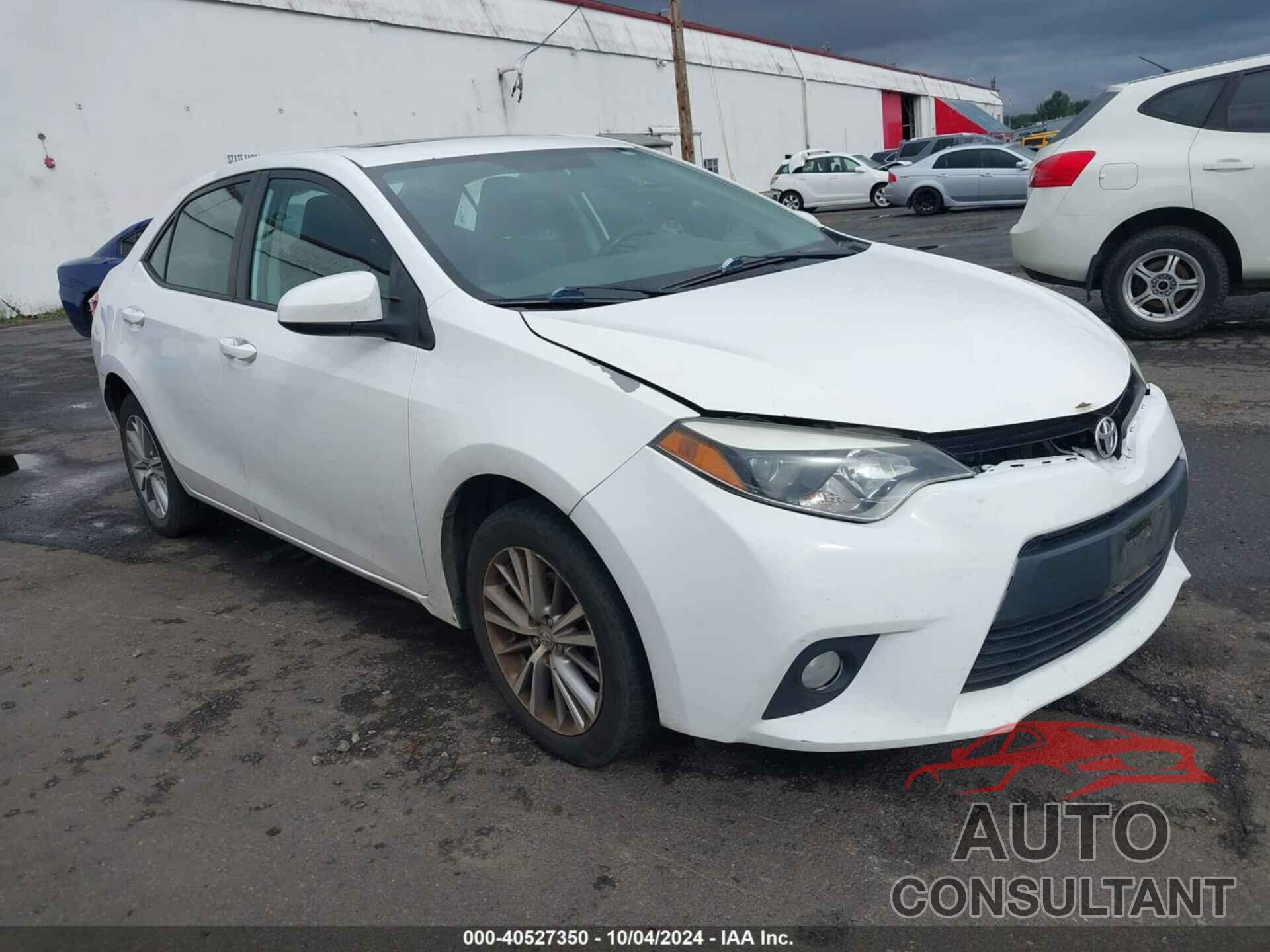 TOYOTA COROLLA 2014 - 5YFBURHE4EP101931