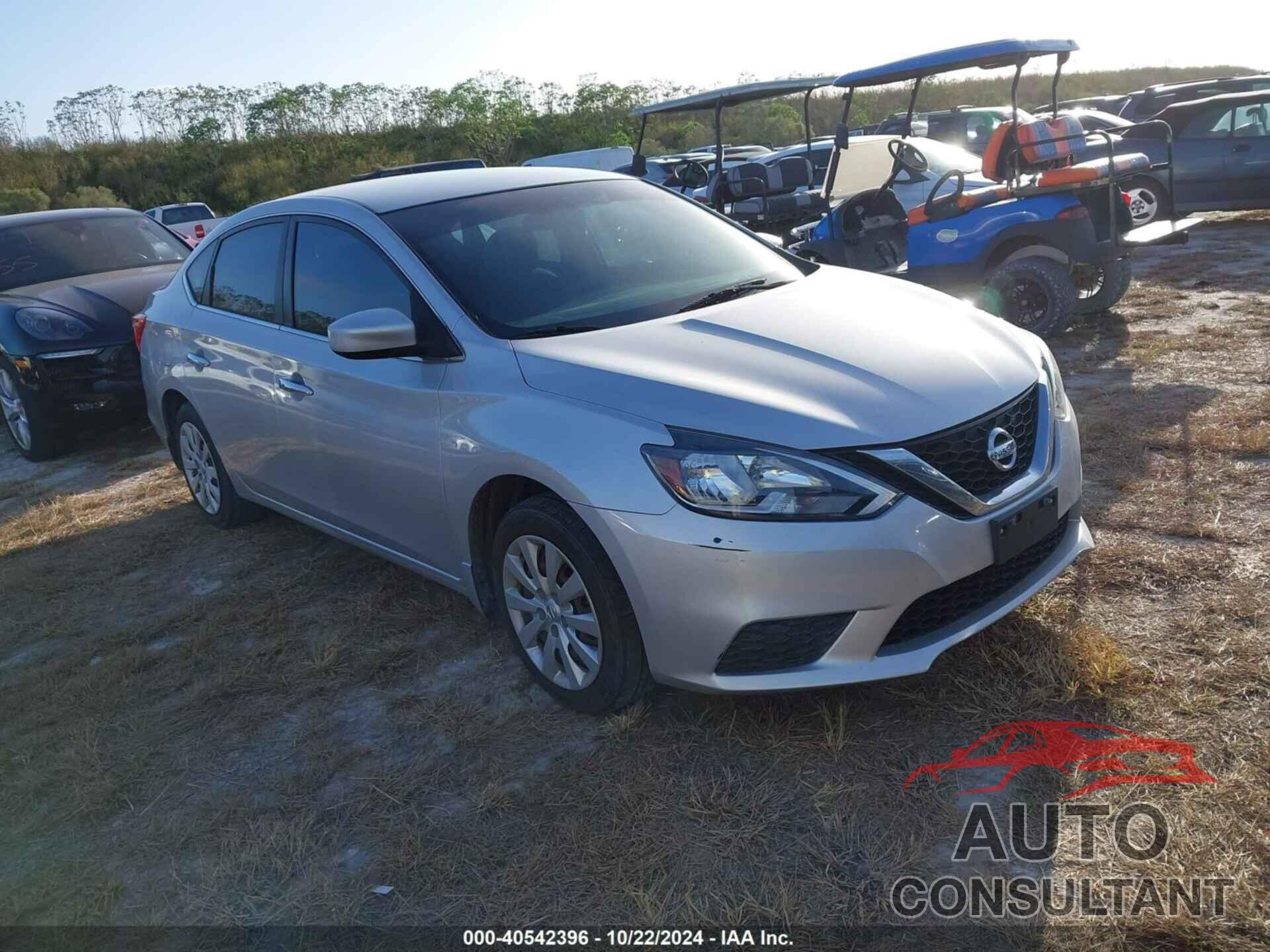 NISSAN SENTRA 2016 - 3N1AB7AP4GY209148