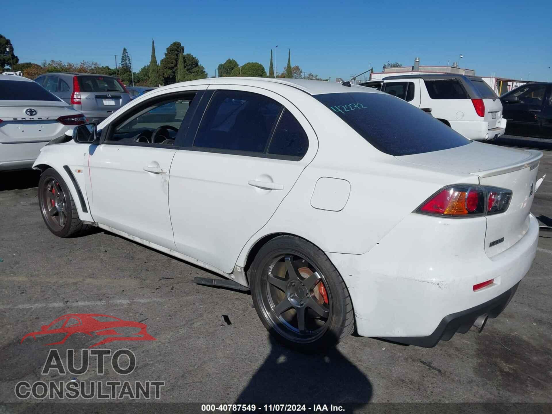 MITSUBISHI LANCER EVOLUTION 2012 - JA32W5FV3CU009679