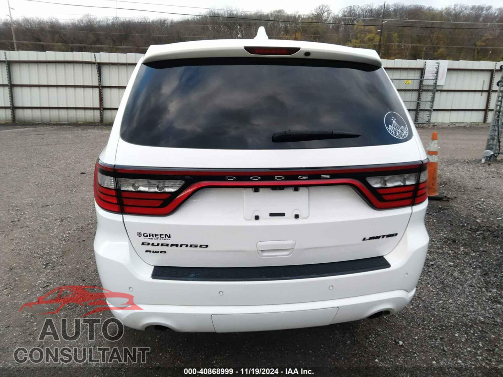 DODGE DURANGO 2015 - 1C4RDJDG3FC826938