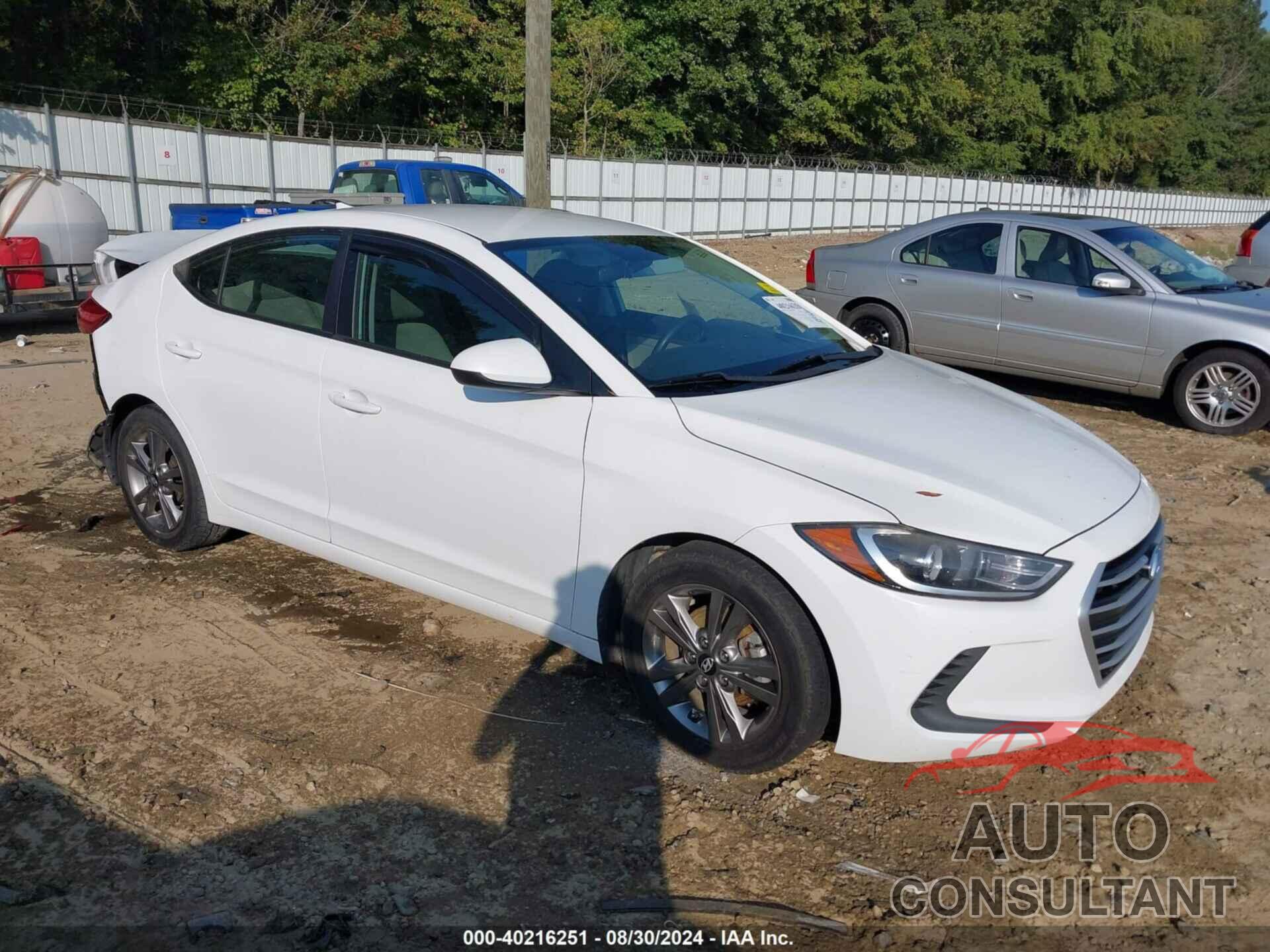 HYUNDAI ELANTRA 2017 - 5NPD84LF4HH001393