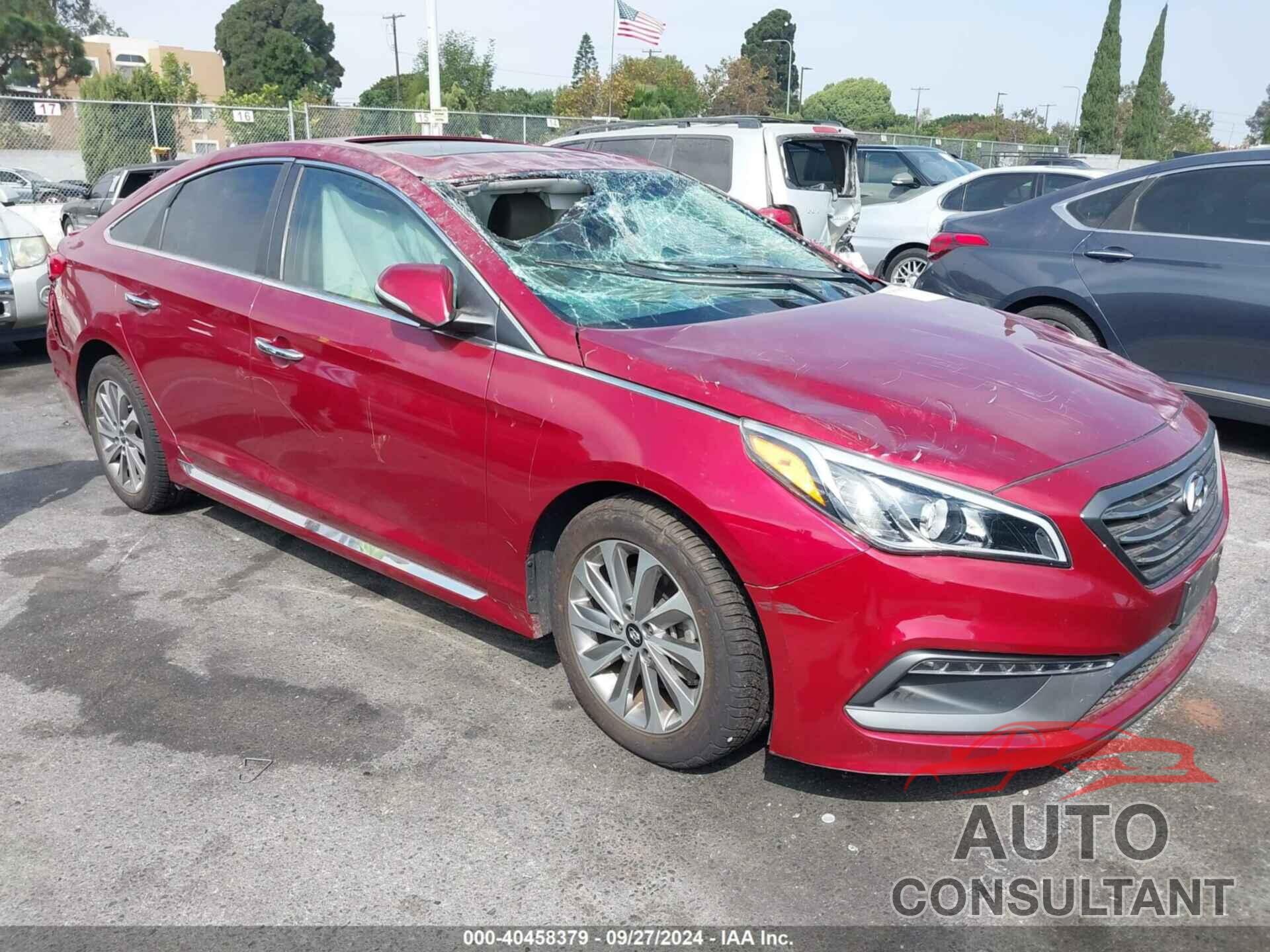 HYUNDAI SONATA 2016 - 5NPE34AF5GH367254