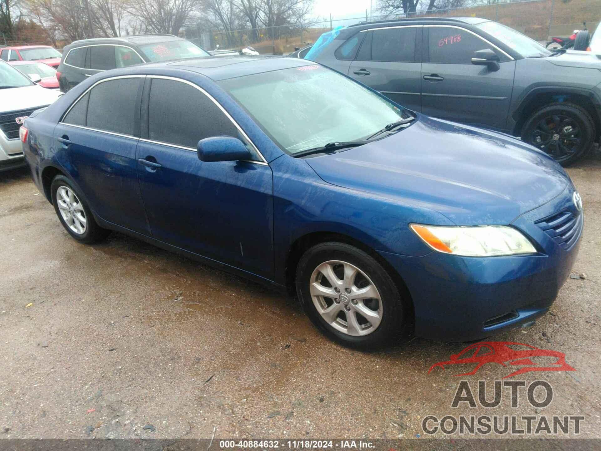 TOYOTA CAMRY 2009 - 4T4BE46K89R081475