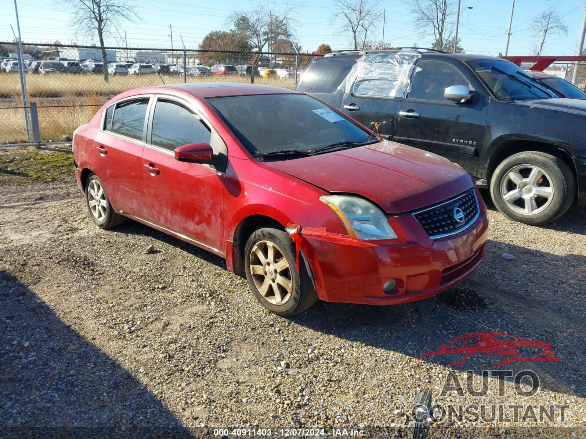 NISSAN SENTRA 2009 - 3N1AB61E09L660280