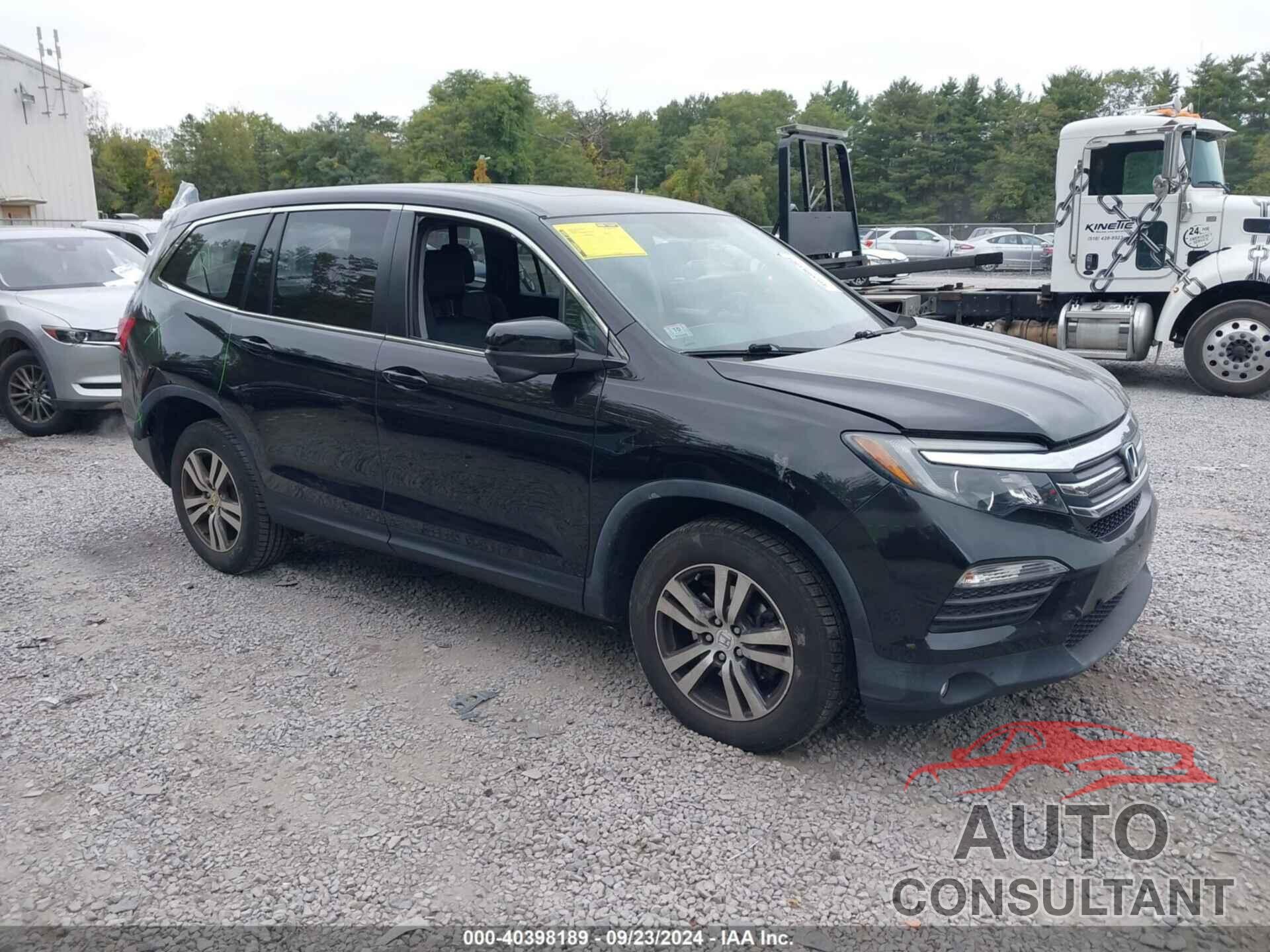 HONDA PILOT 2017 - 5FNYF6H50HB024252