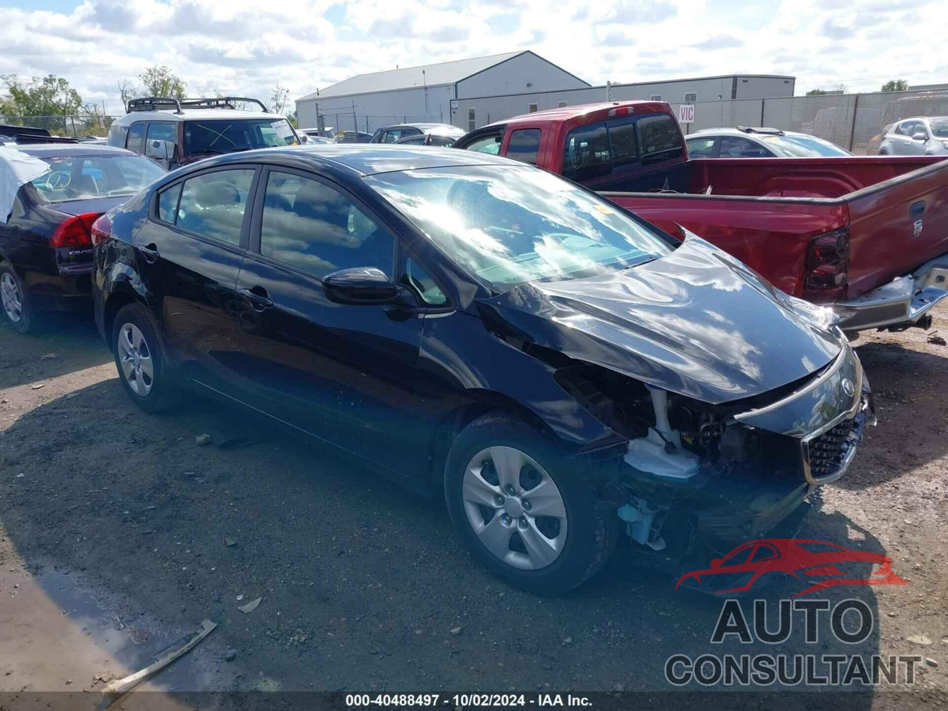 KIA FORTE 2017 - 3KPFK4A78HE072865