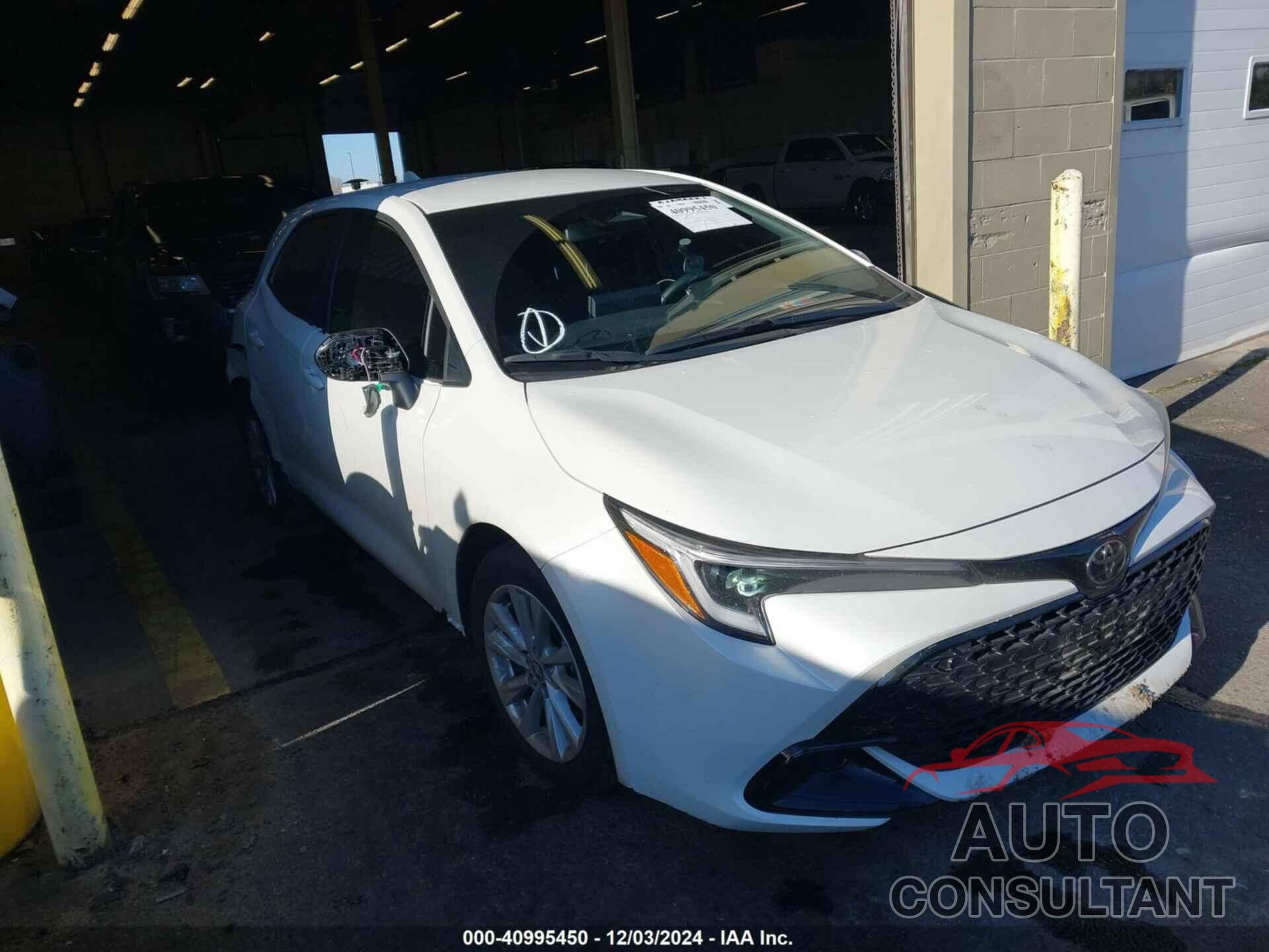 TOYOTA COROLLA 2024 - JTND4MBEXR3218265