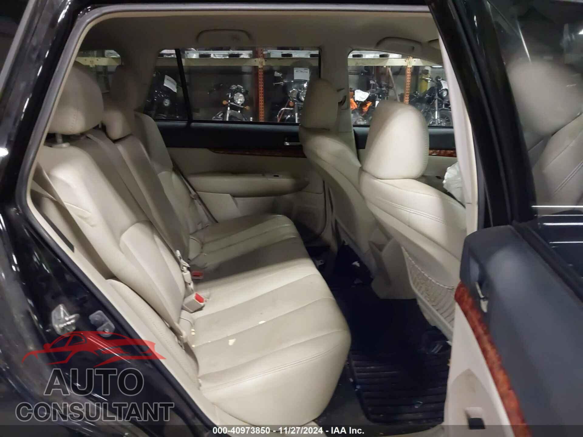 SUBARU OUTBACK 2011 - 4S4BRBJC1B3408300
