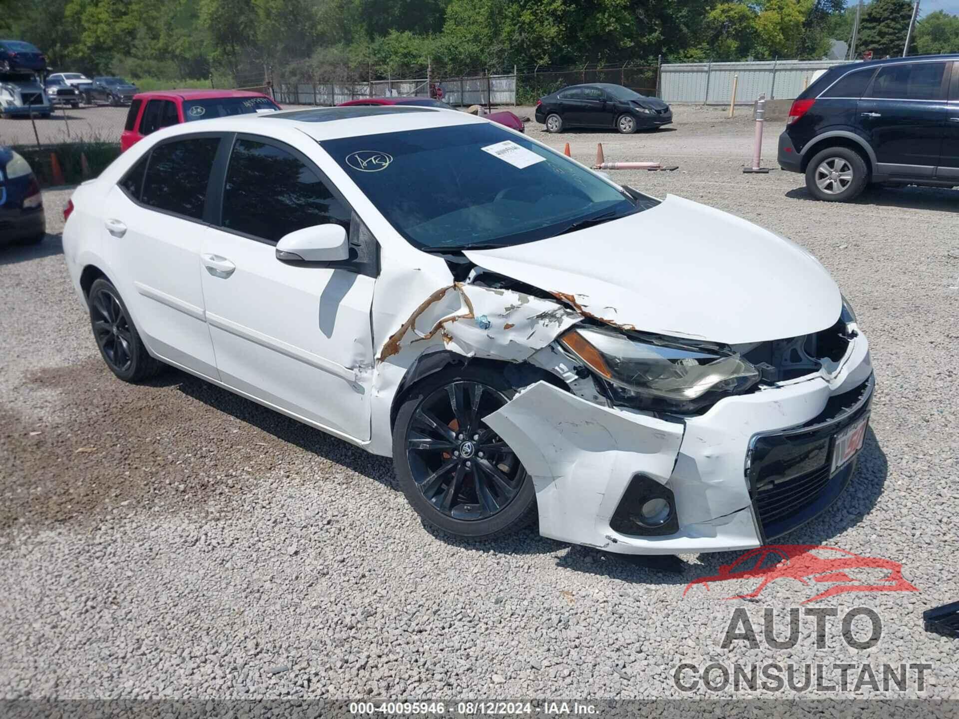 TOYOTA COROLLA 2016 - 5YFBURHEXGP496846