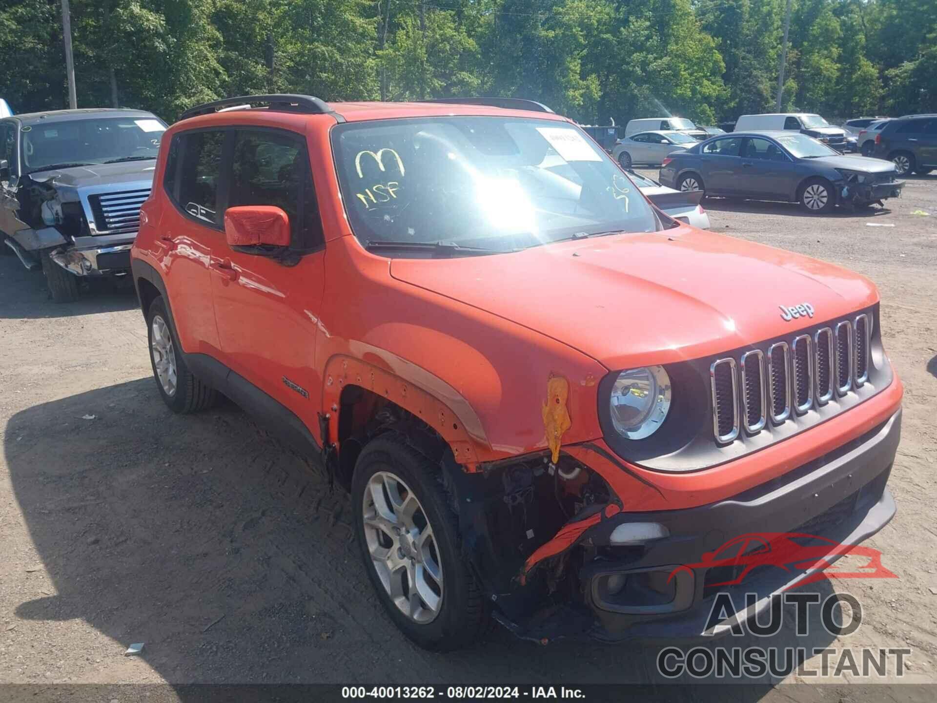 JEEP RENEGADE 2018 - ZACCJBBB4JPH09241