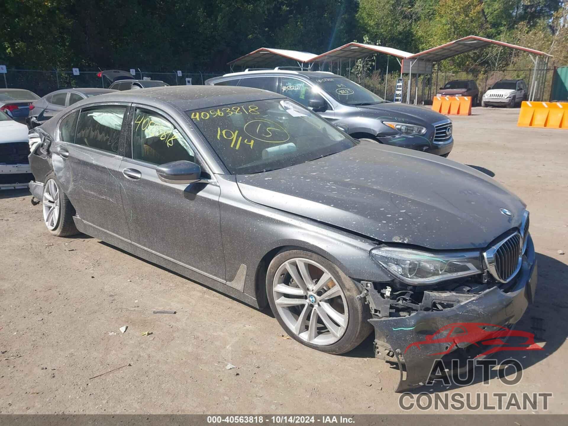 BMW 750I 2016 - WBA7F2C51GG417772