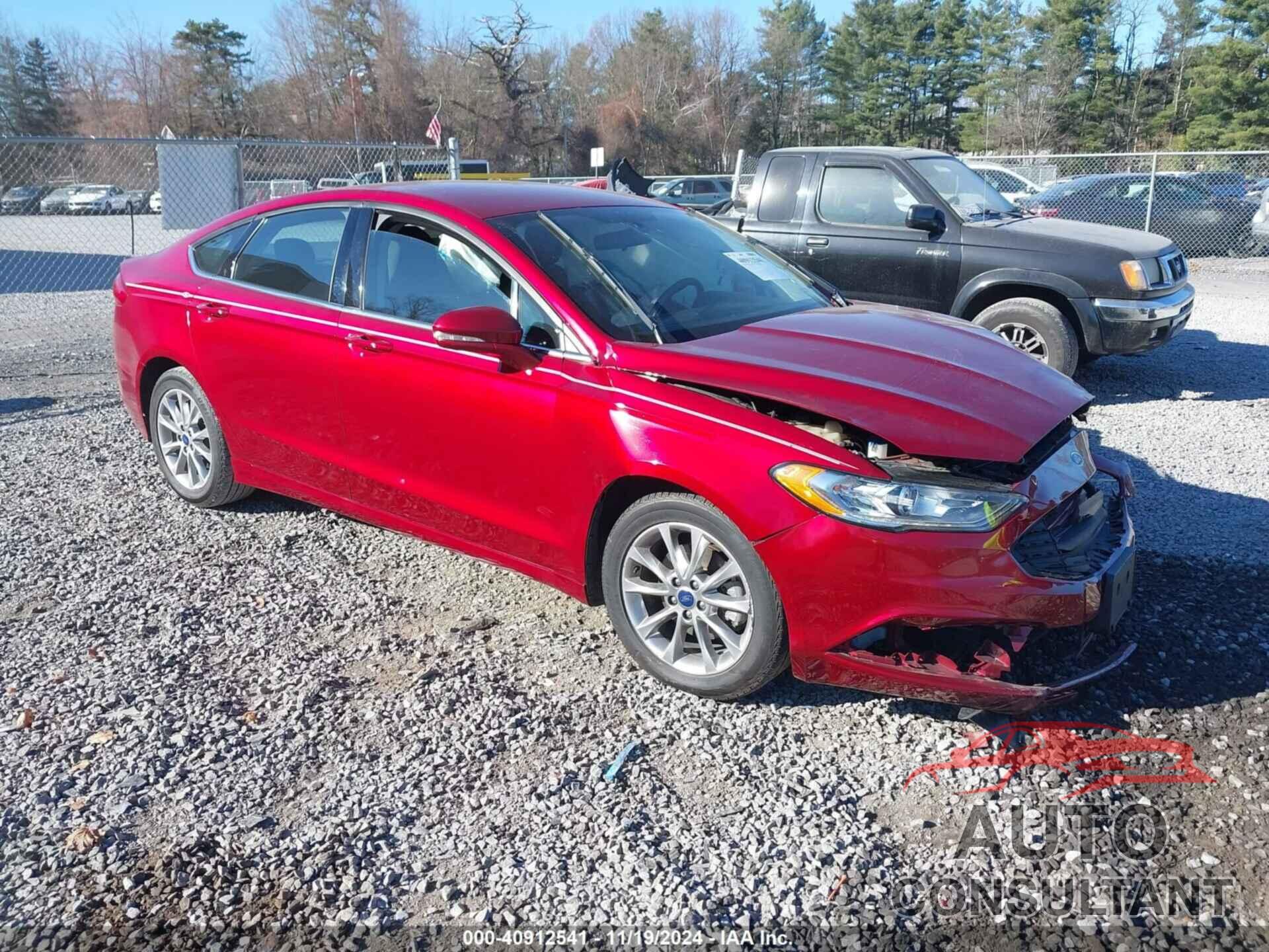 FORD FUSION 2017 - 3FA6P0H77HR390670