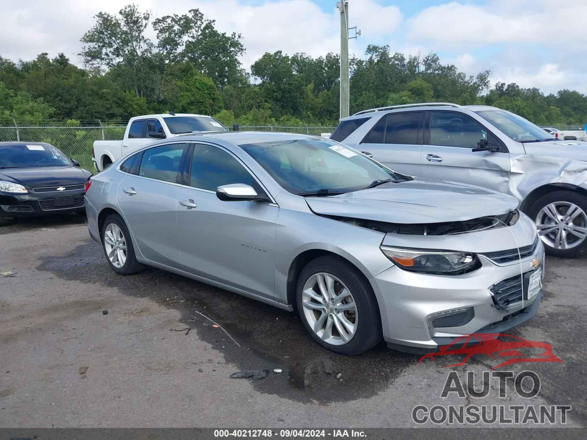 CHEVROLET MALIBU 2016 - 1G1ZE5ST4GF287050