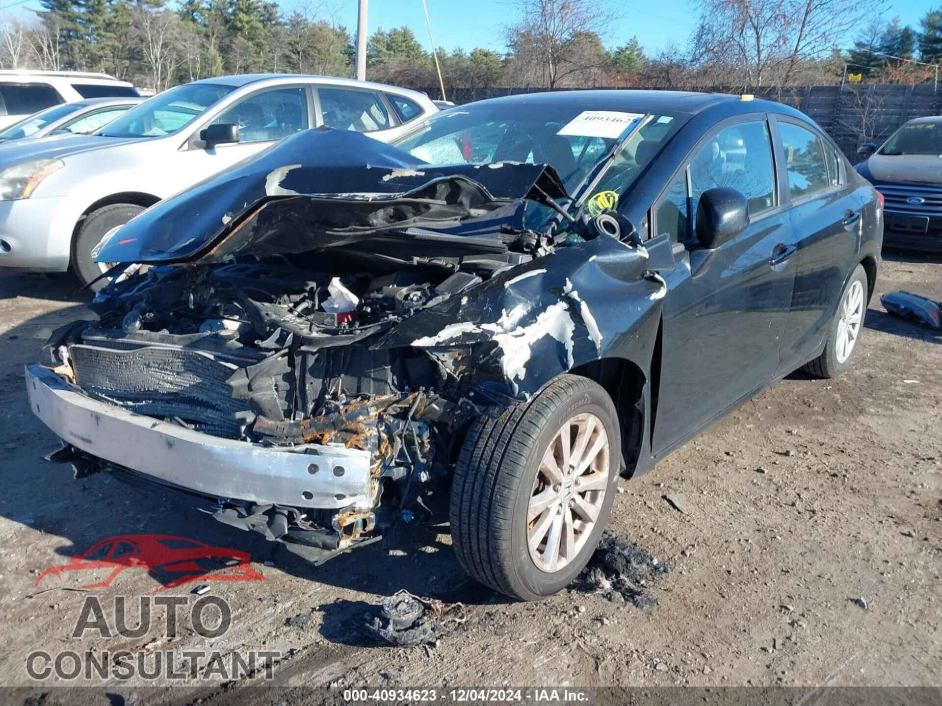 HONDA CIVIC 2012 - 19XFB2F94CE309424