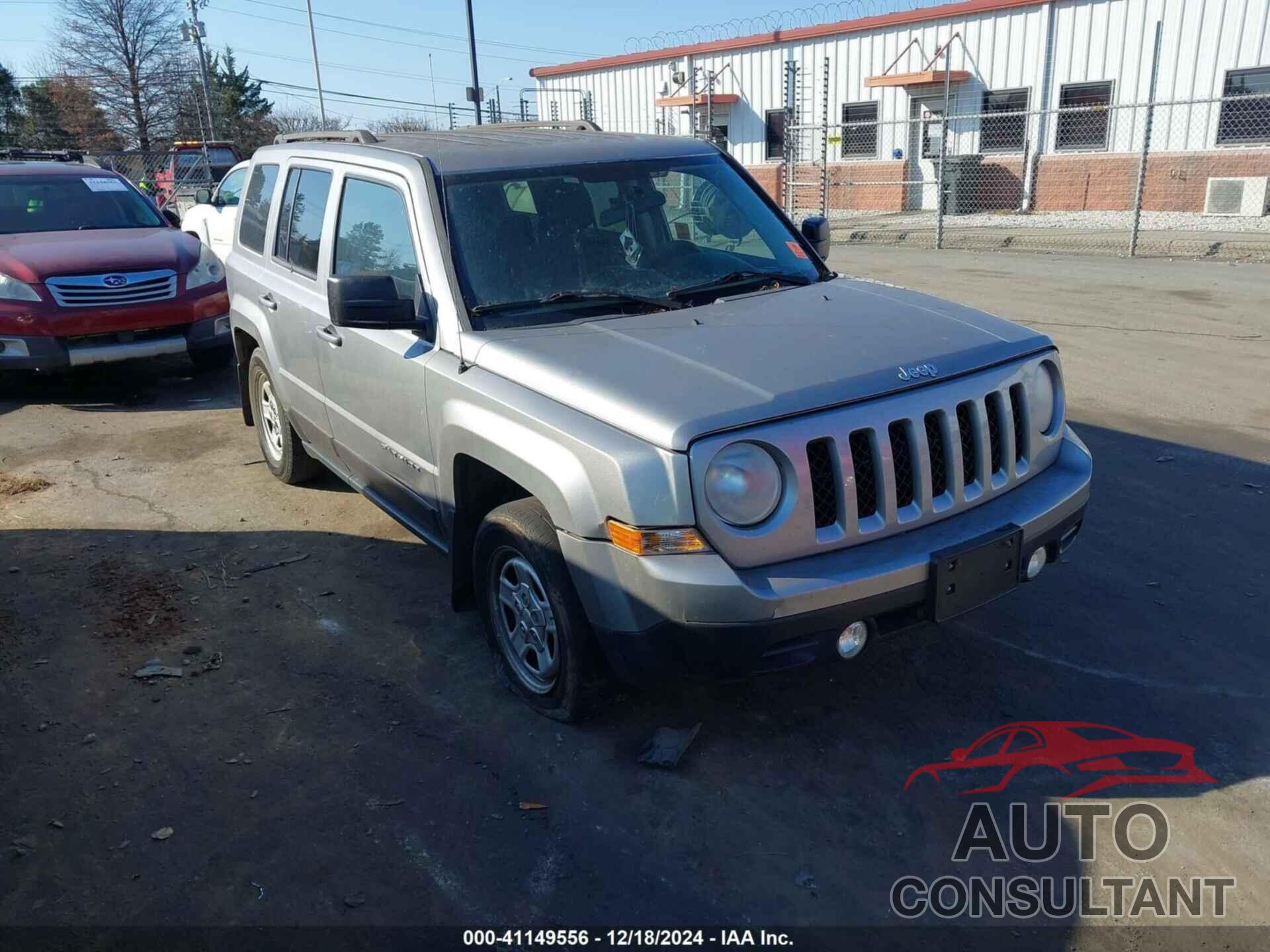 JEEP PATRIOT 2014 - 1C4NJPBBXED813565
