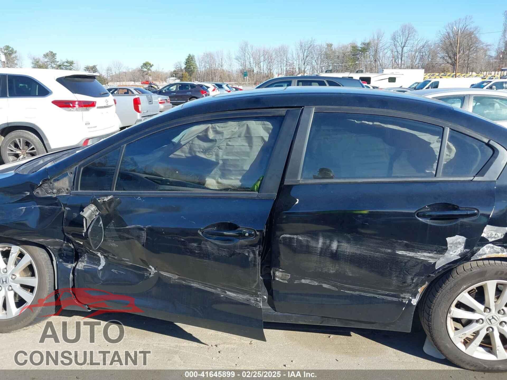HONDA CIVIC 2012 - 2HGFB2F81CH326324