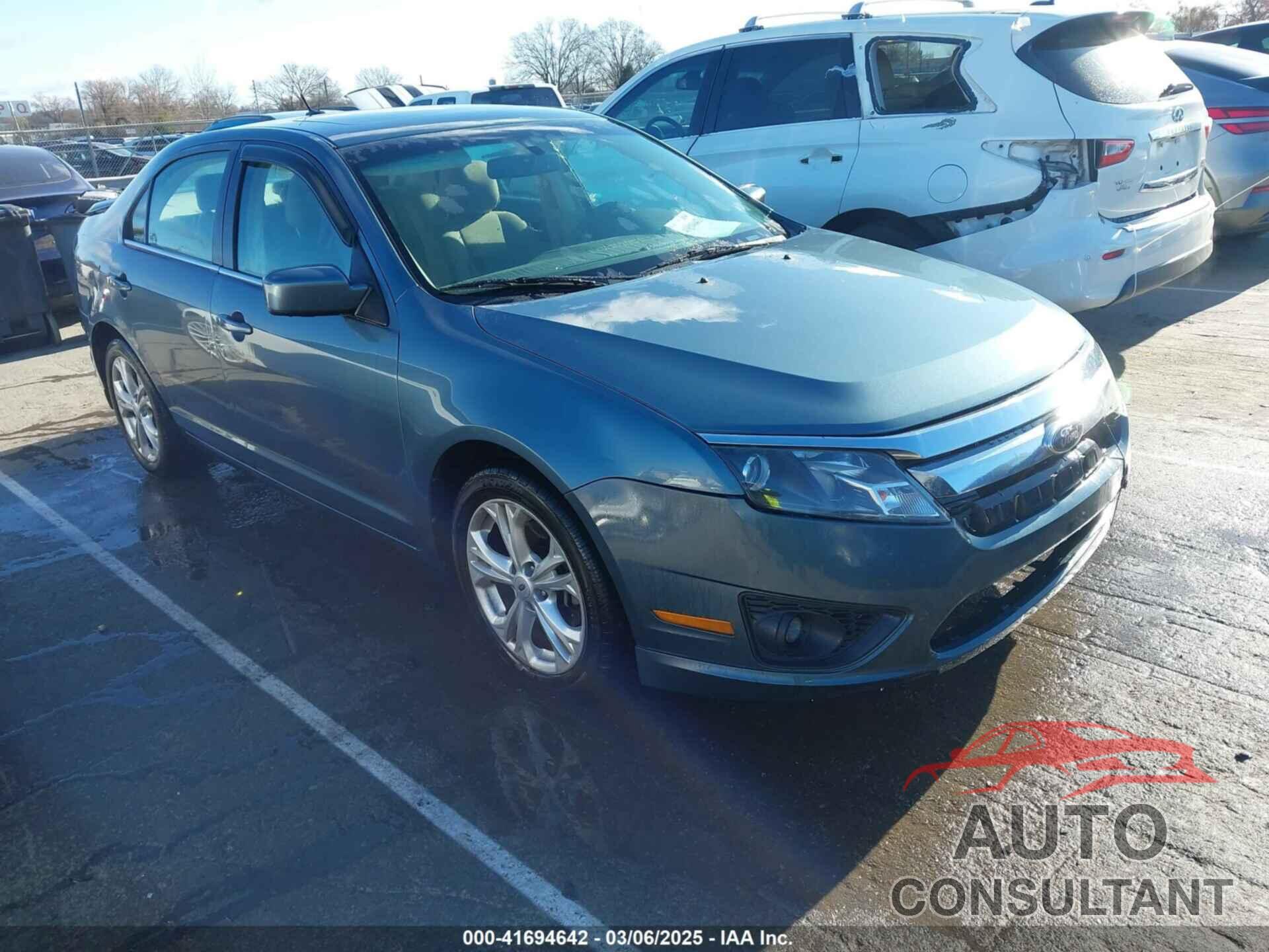 FORD FUSION 2012 - 3FAHP0HA0CR427247