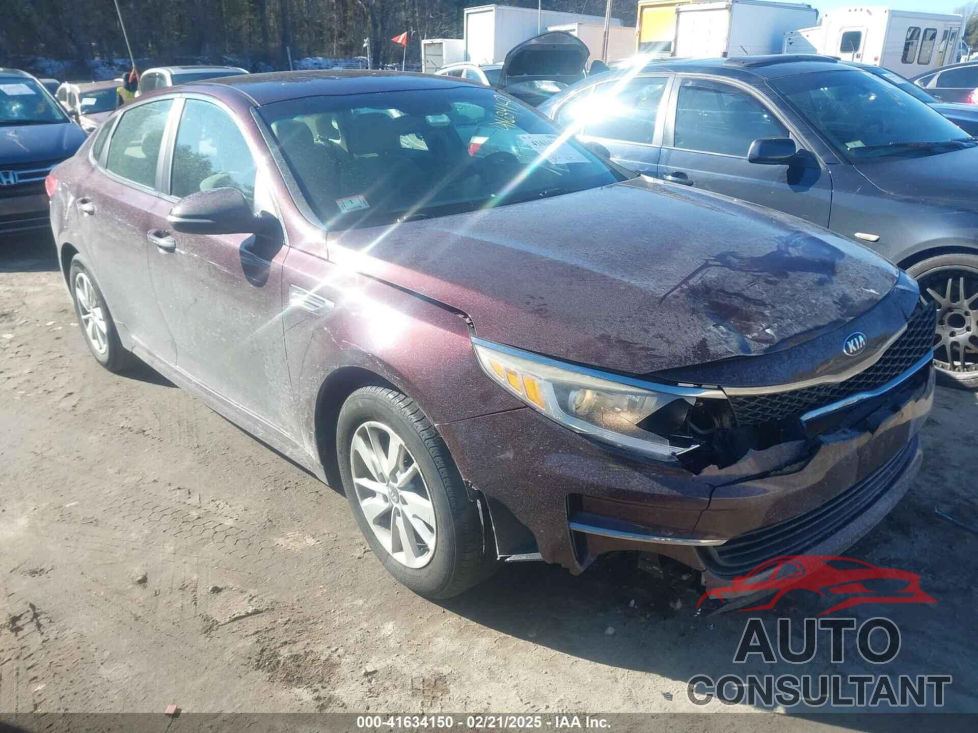 KIA OPTIMA 2016 - 5XXGT4L39GG075100