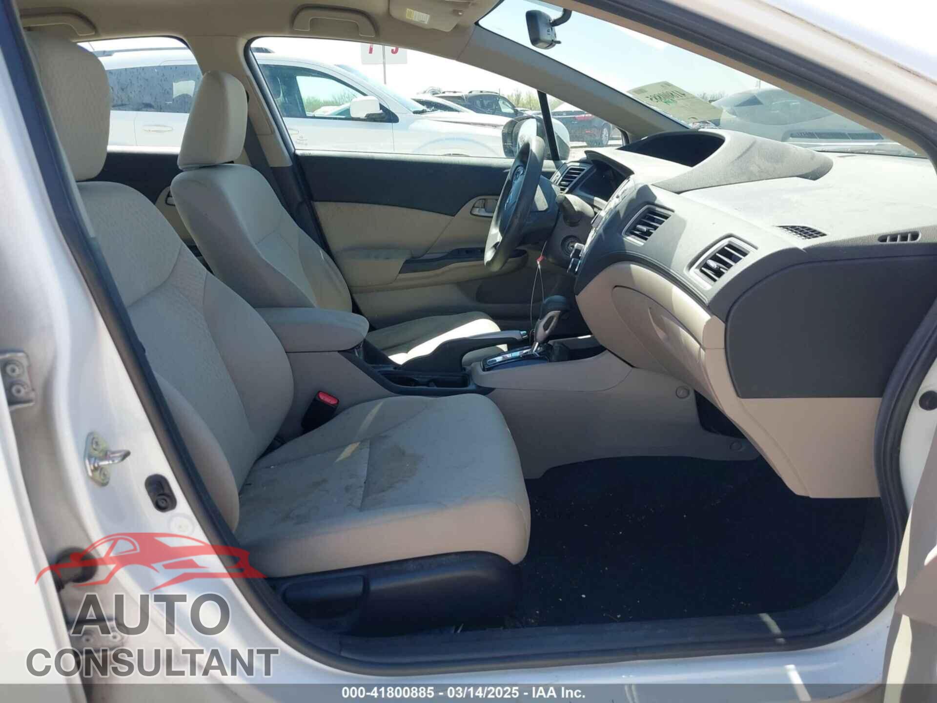 HONDA CIVIC 2014 - 19XFB2F59EE221808
