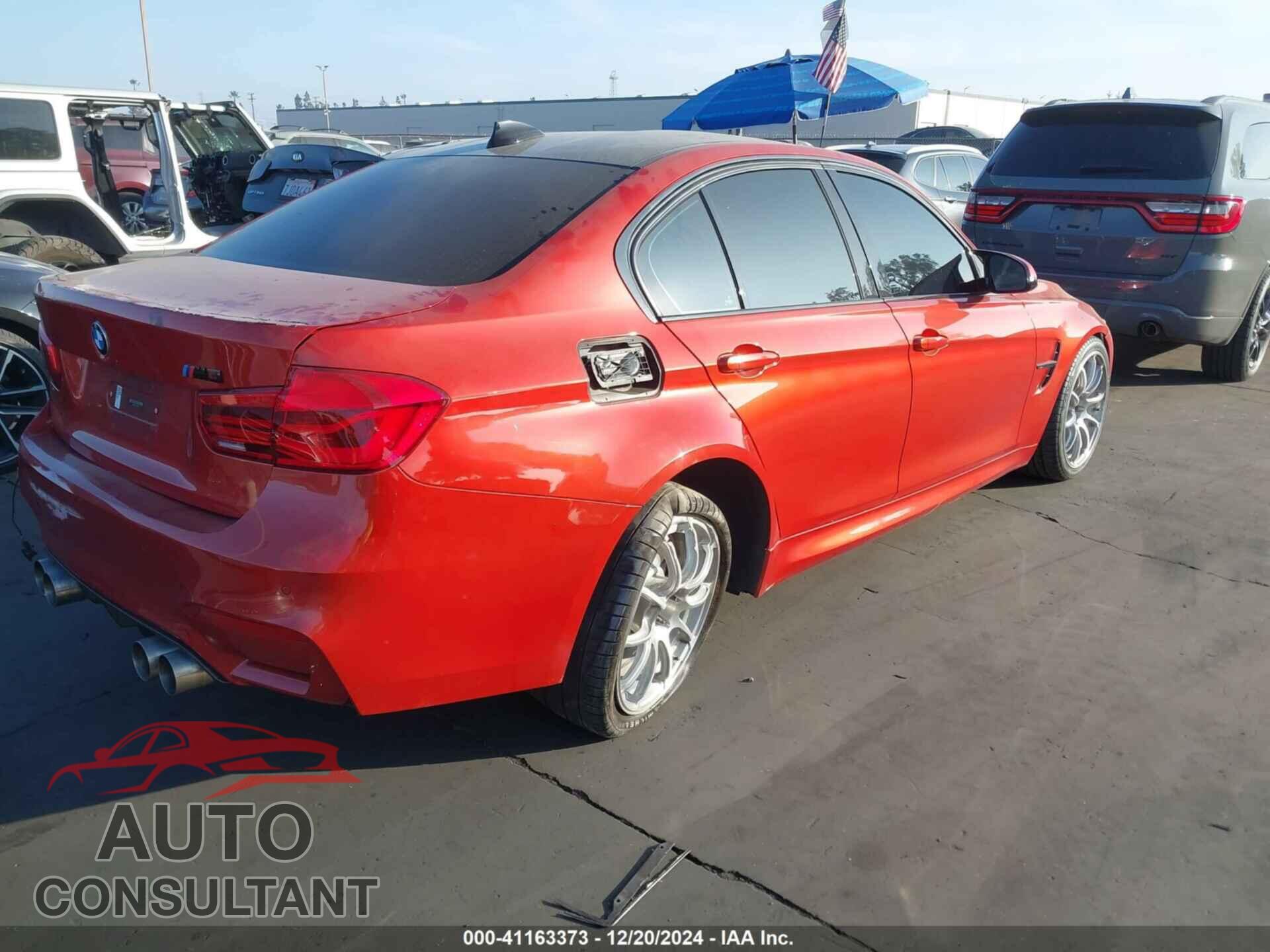 BMW M3 2018 - WBS8M9C50J5J78345