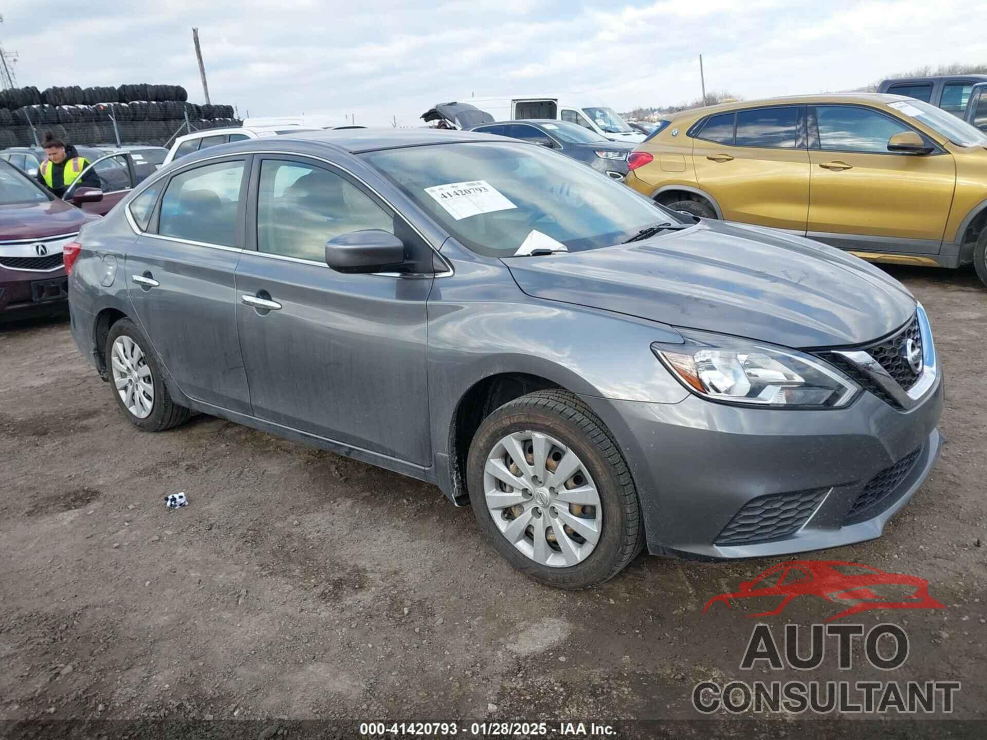 NISSAN SENTRA 2019 - 3N1AB7AP8KY418028