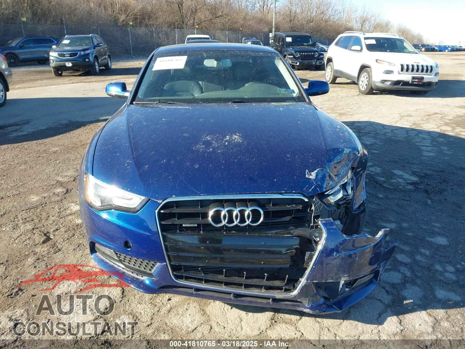 AUDI A5 2014 - WAULFAFR5EA040385