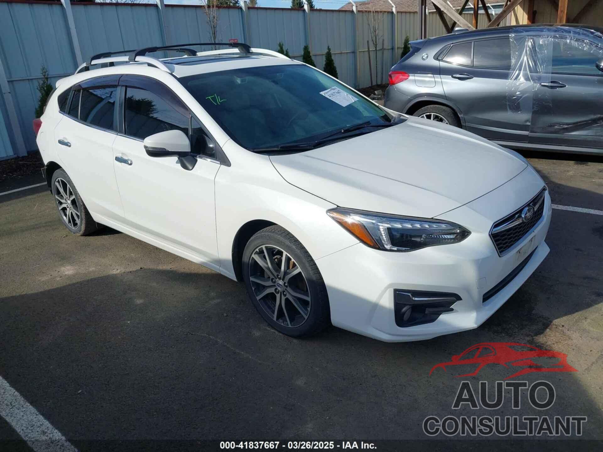 SUBARU IMPREZA 2017 - 4S3GTAT65H3749933