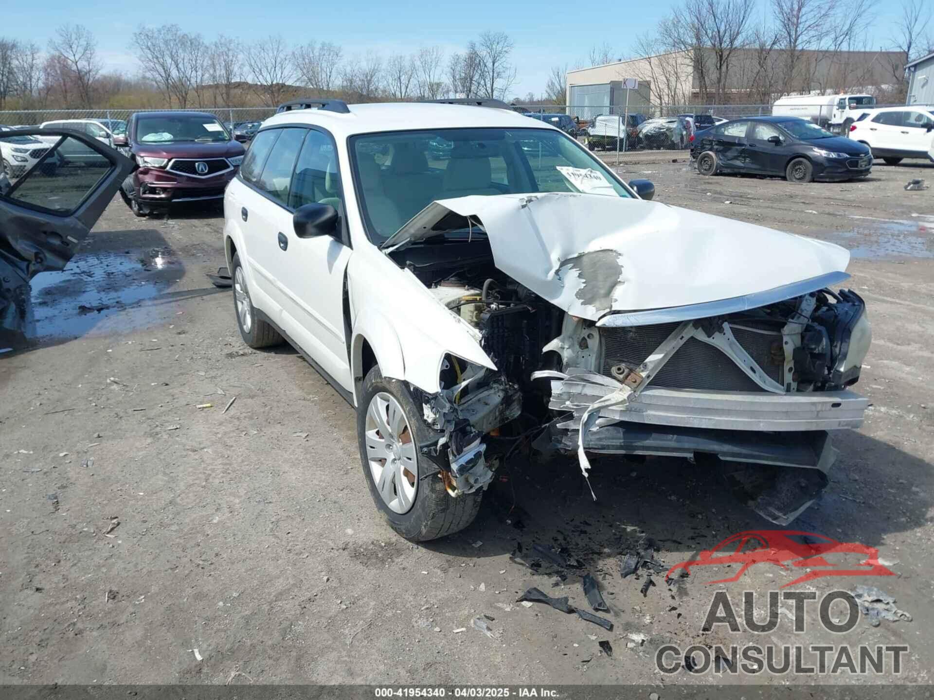 SUBARU OUTBACK 2009 - 4S4BP60C297340705